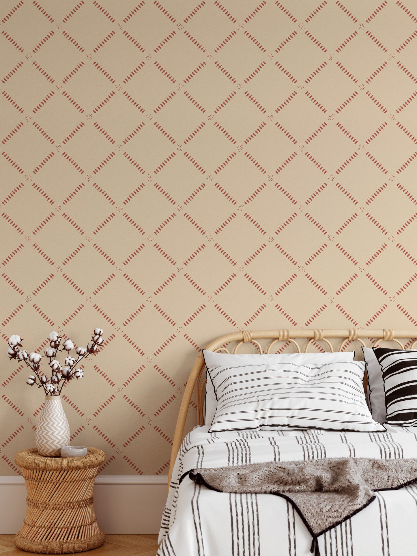 Soft diamond texture for walls