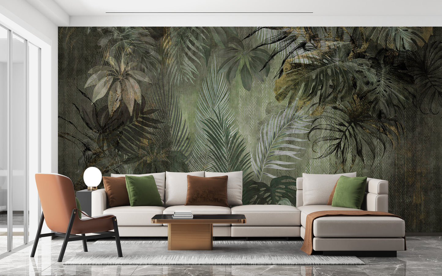 Lush Greenery Wallpaper Mural