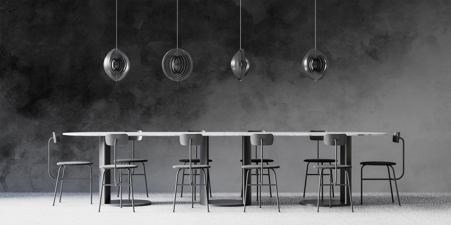 Sophisticated grayscale mural for walls