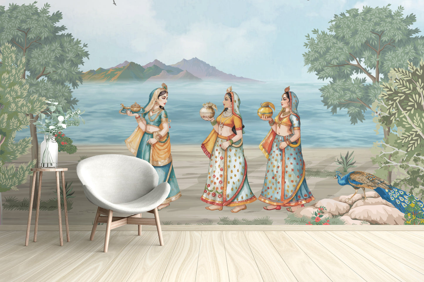 Regal Women Rajputi Wallpaper