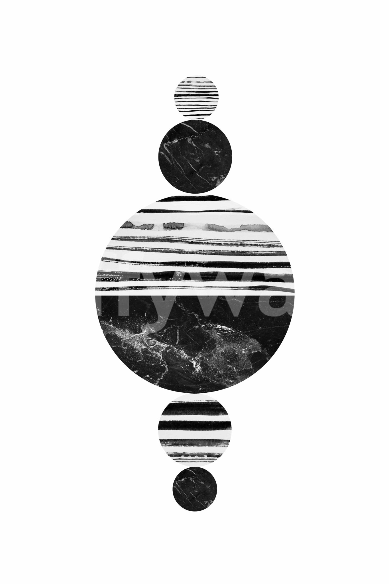 Contemporary abstract design featuring organic marble textures and linear patterns.