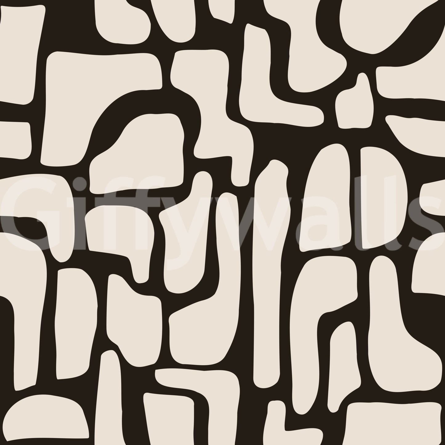 Natural stone look wallpaper.