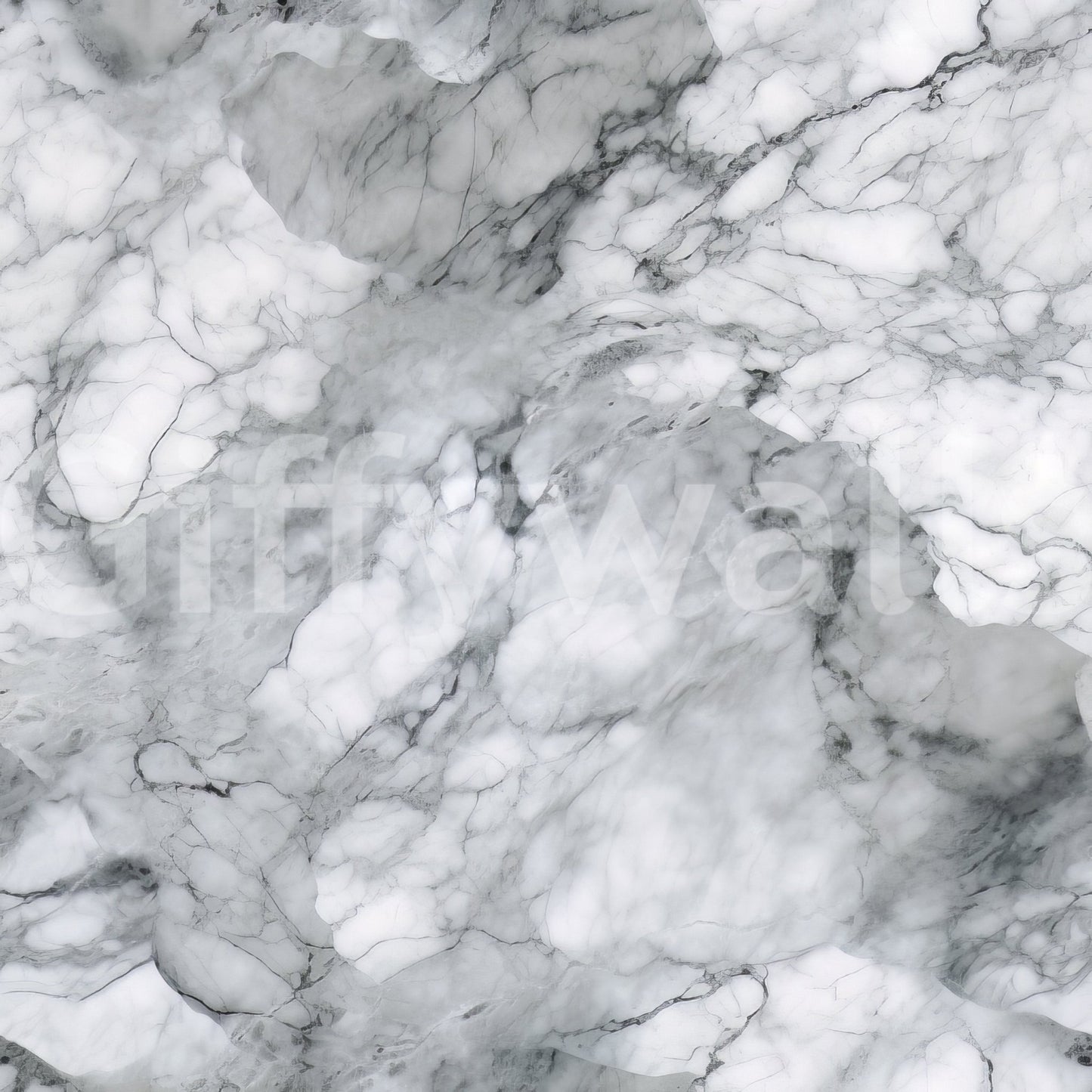 A calming abstract design wallpaper mural that defines a space.