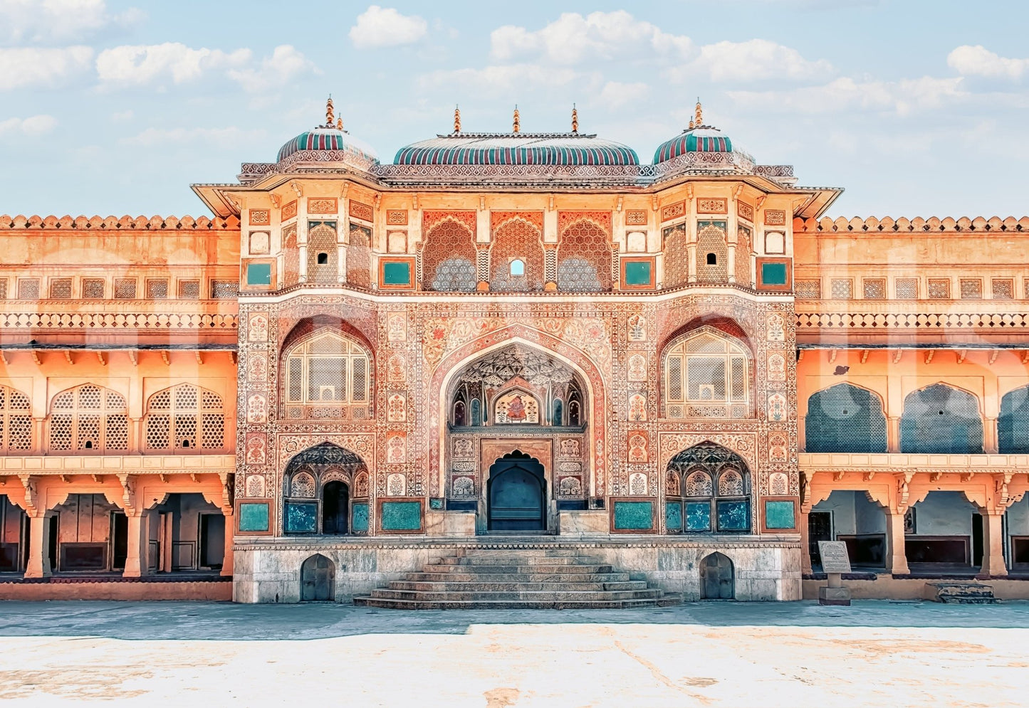Amber Palace Majesty Wall Mural
