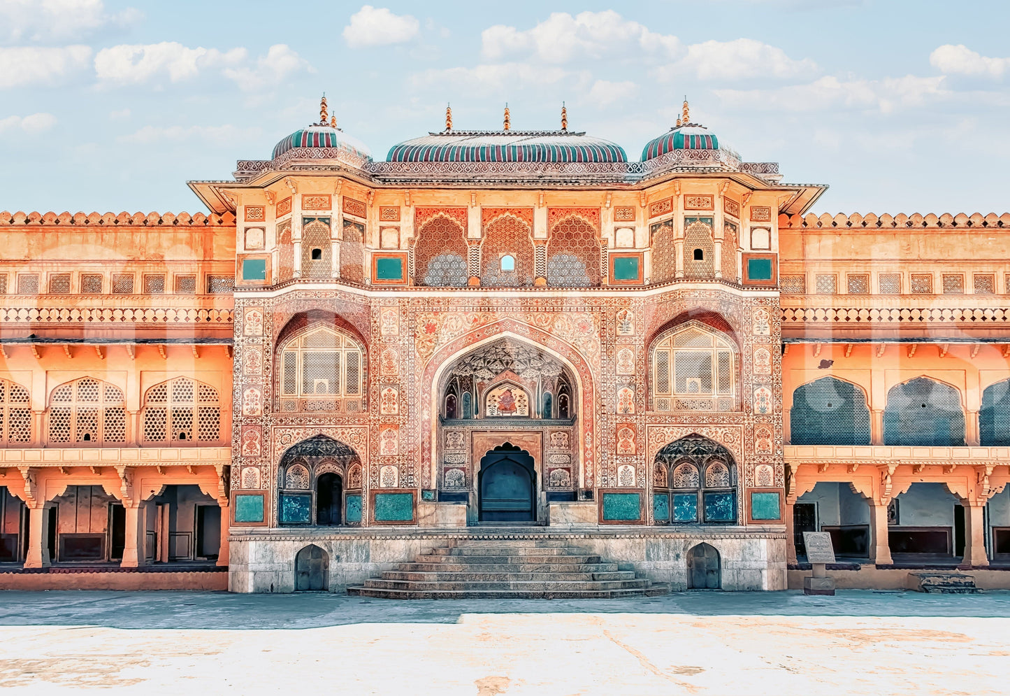 Amber Palace Majesty Wall Mural