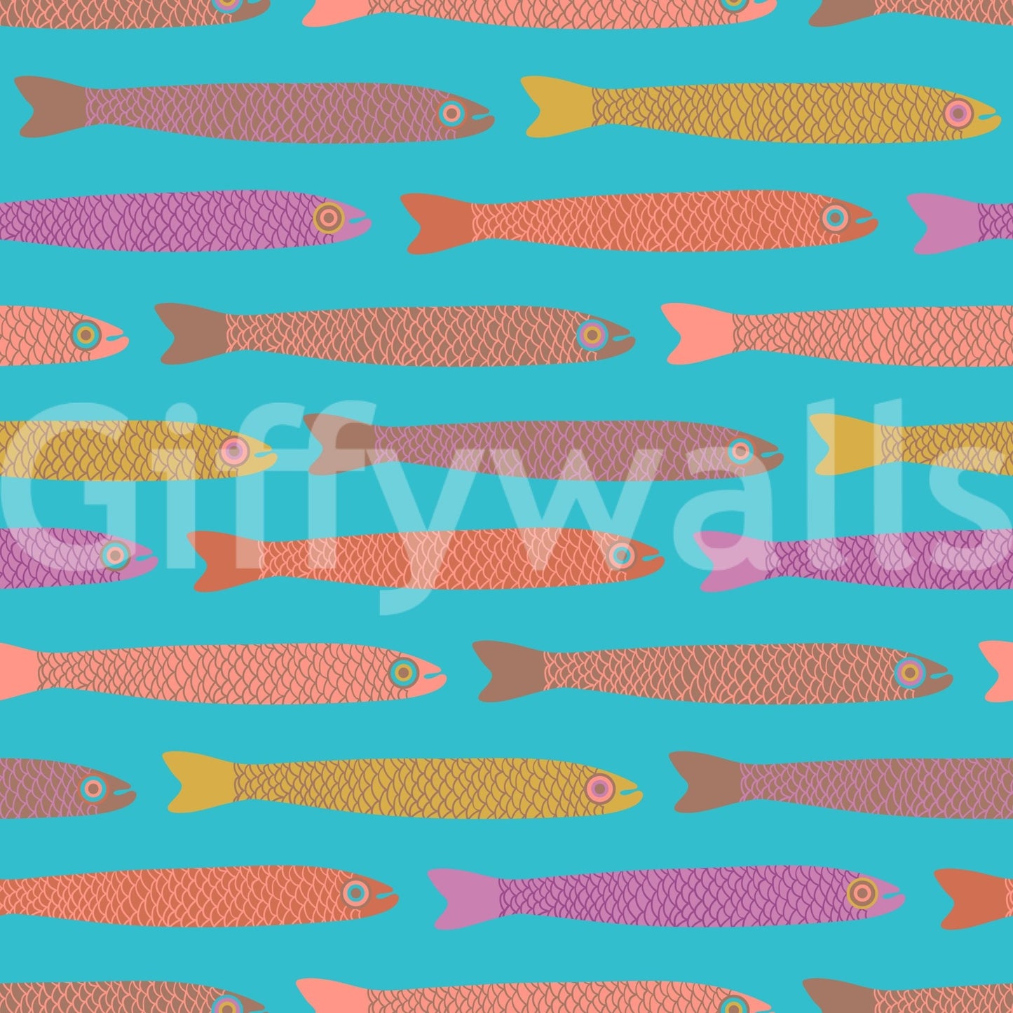 Quirky wallpaper for cozy interiors
