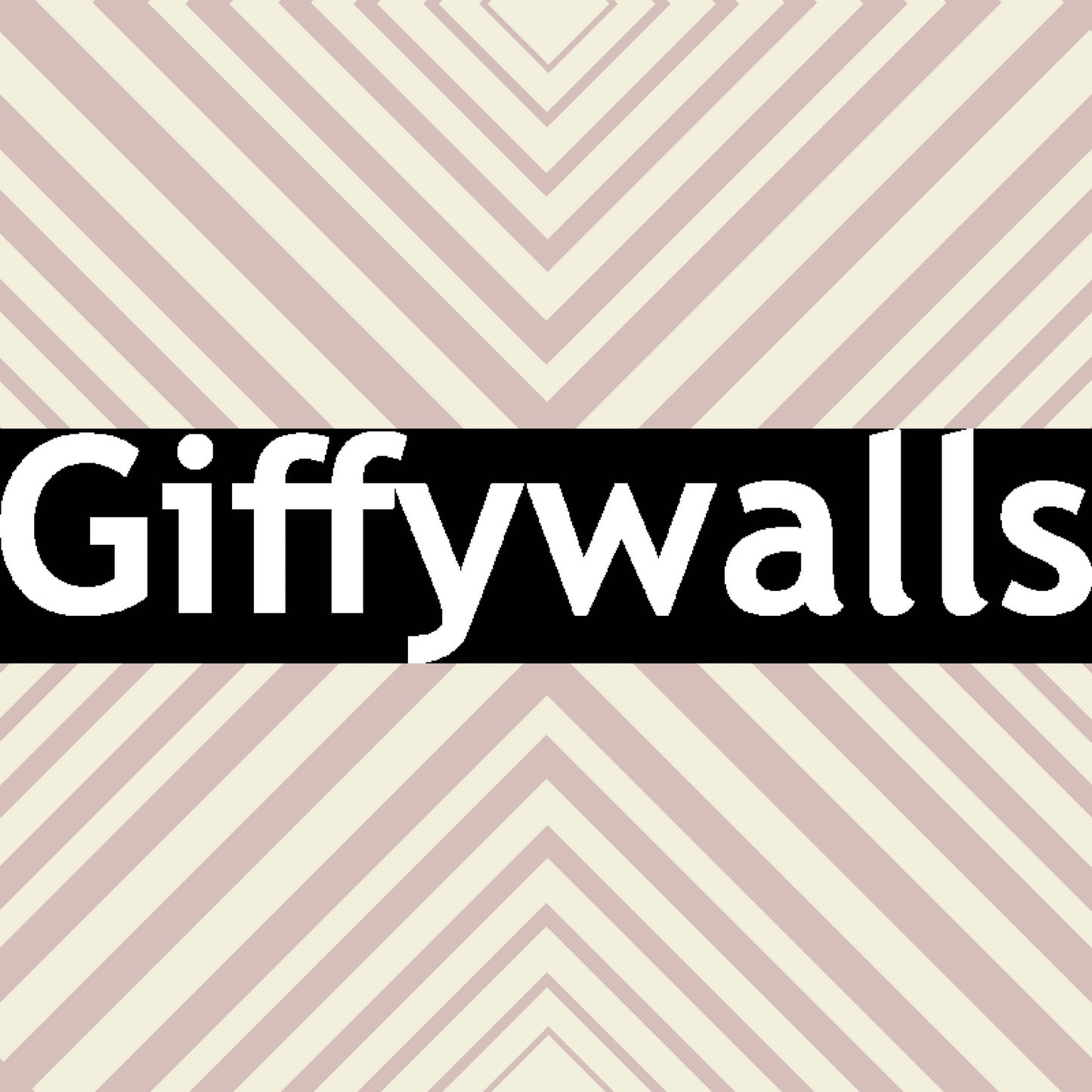 Angled Stripes Wallpaper