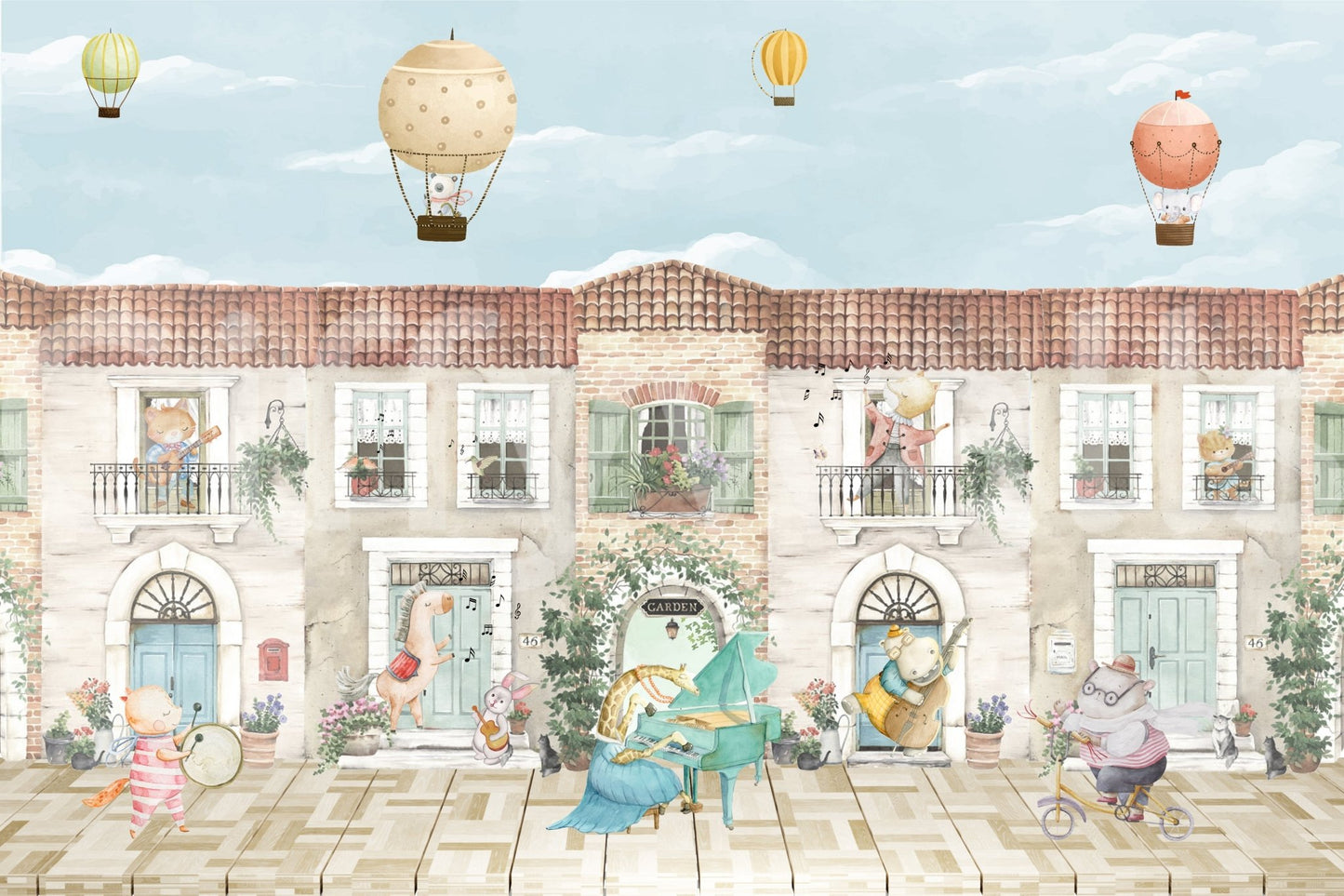 The overall mood is fun and imaginative.