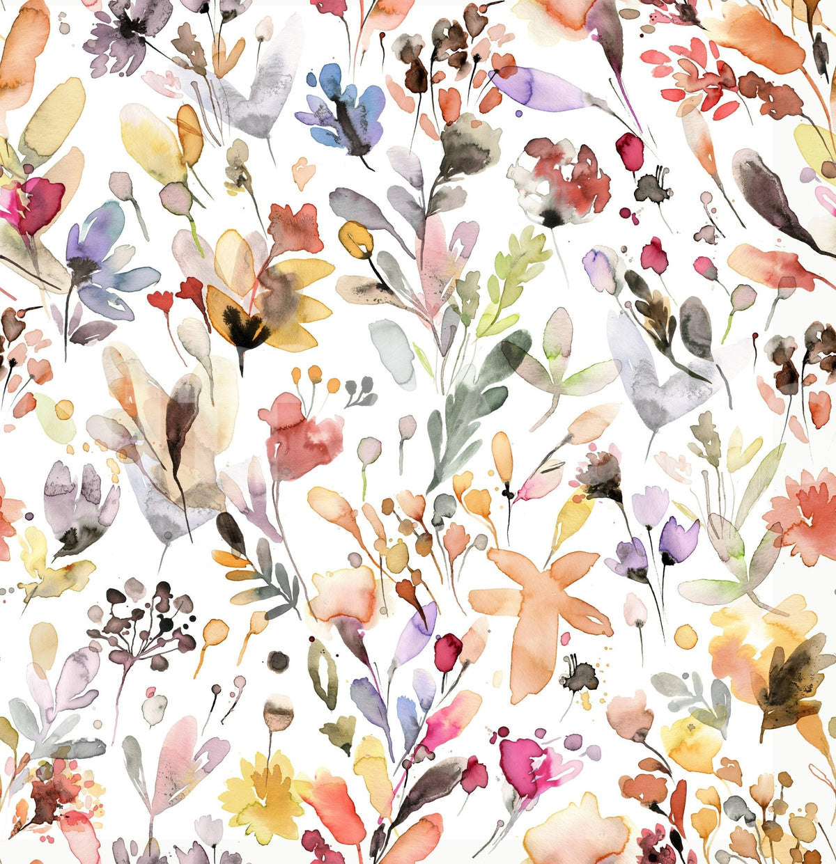 Earthy bloom mural for walls GD765