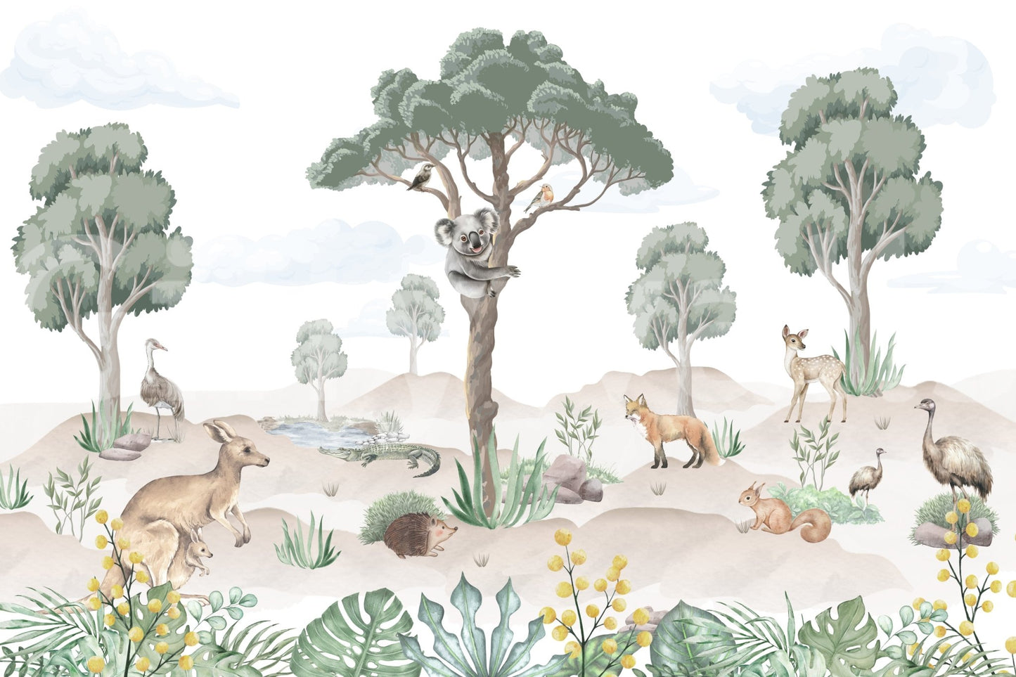 The image is suitable for a child's room.