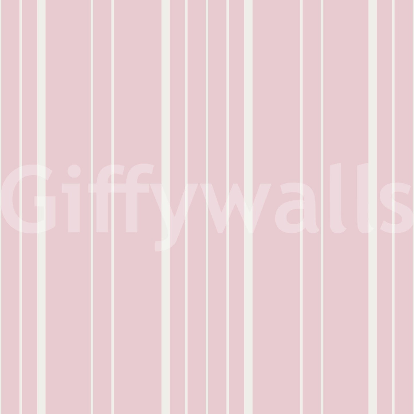 Minimal stripe wallpaper in blush tone with clean linear pattern design