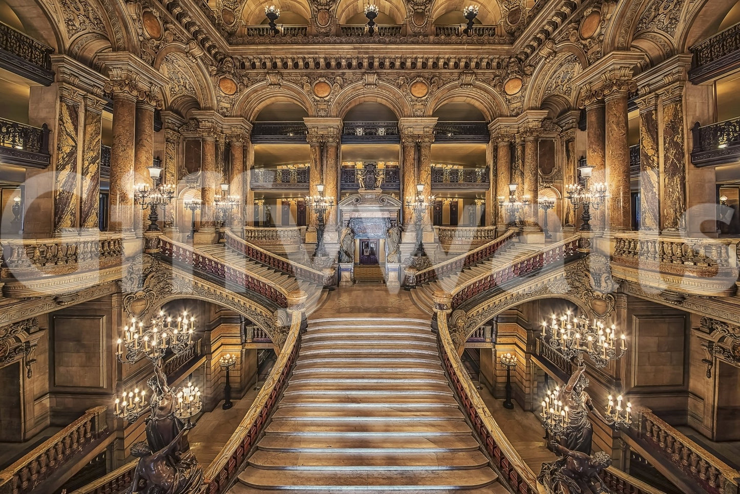 Baroque Elegance Wall Mural