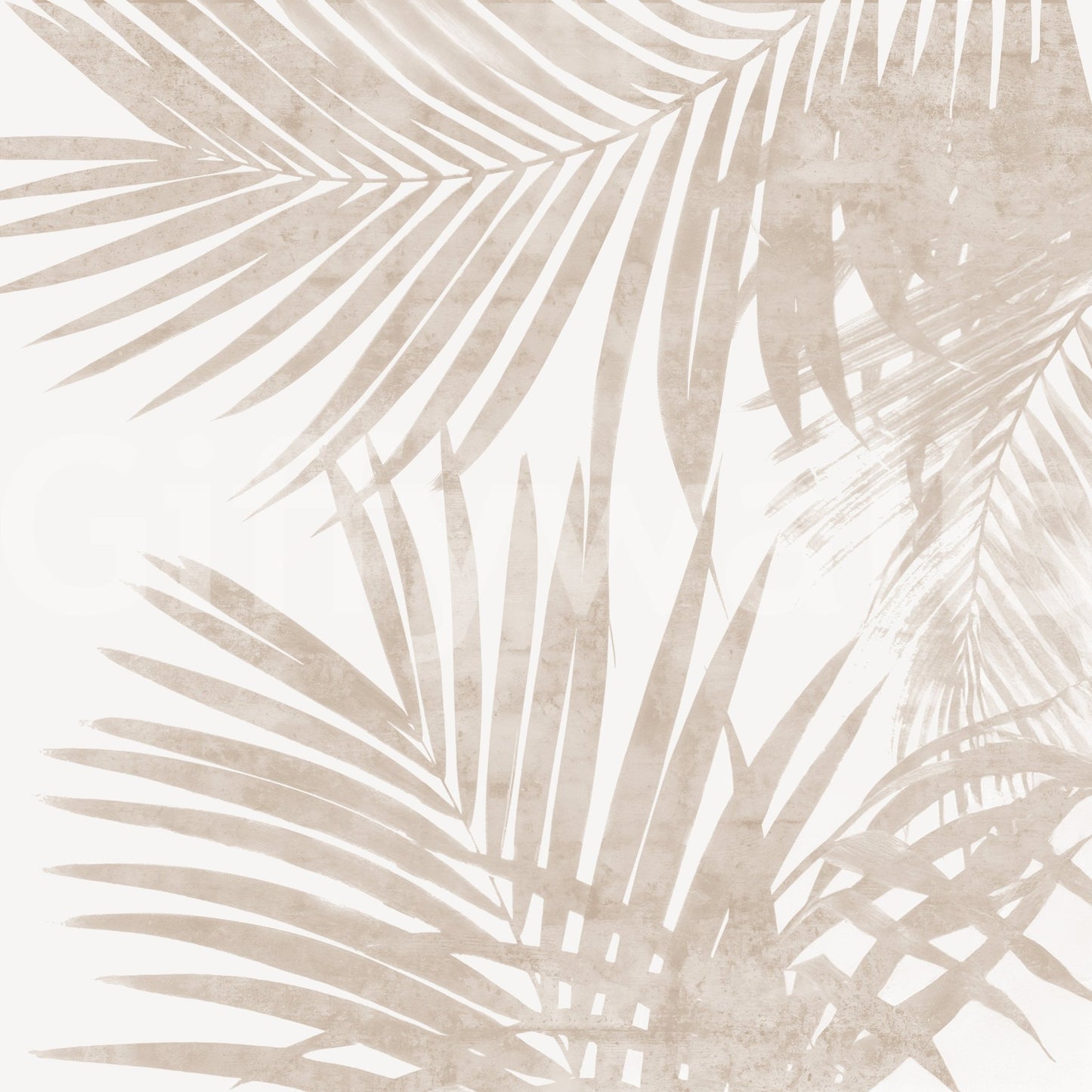A high-quality tropical print wall mural for walls., GD4585