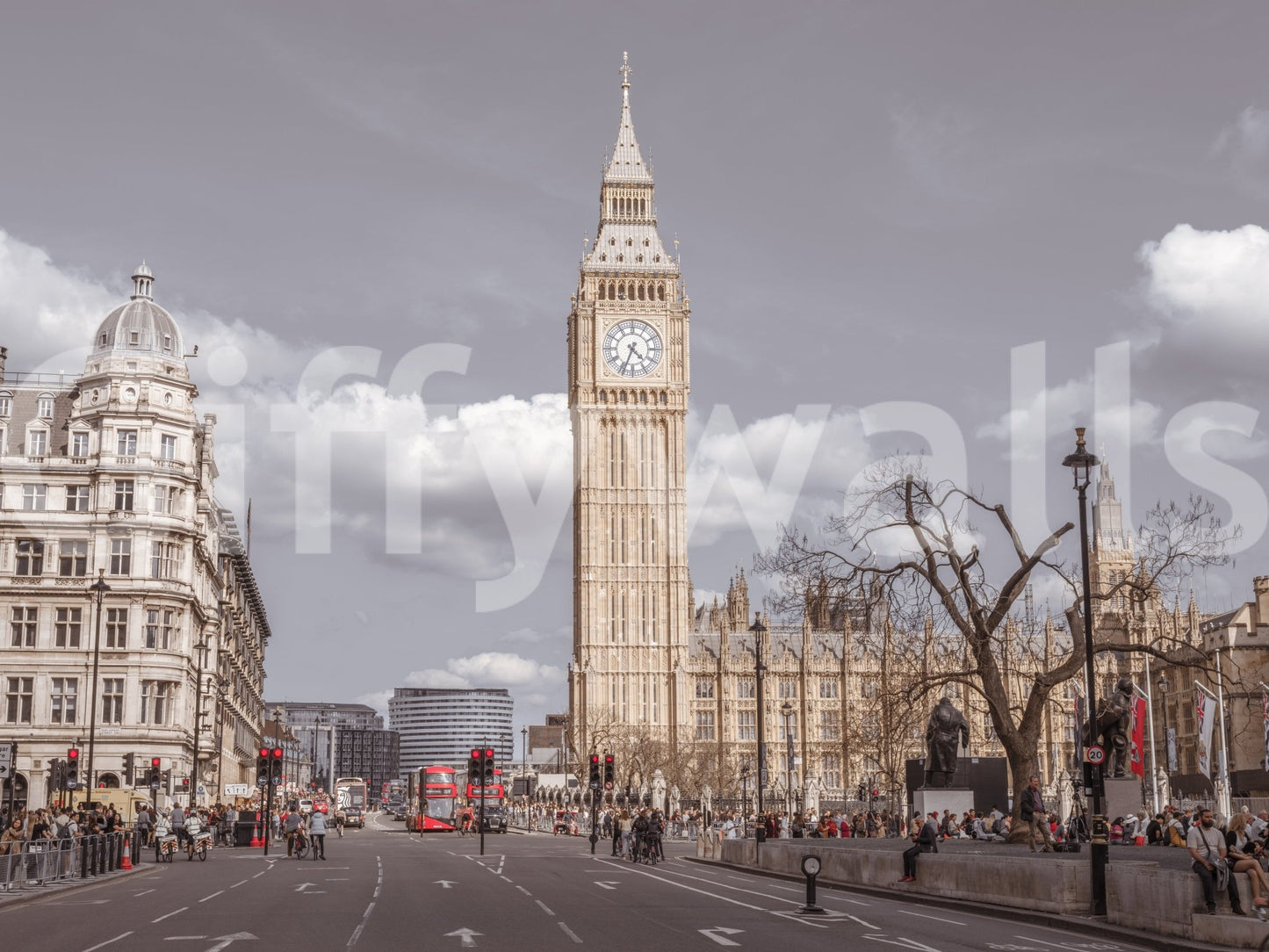 Big Ben Standing Tall Wall Mural