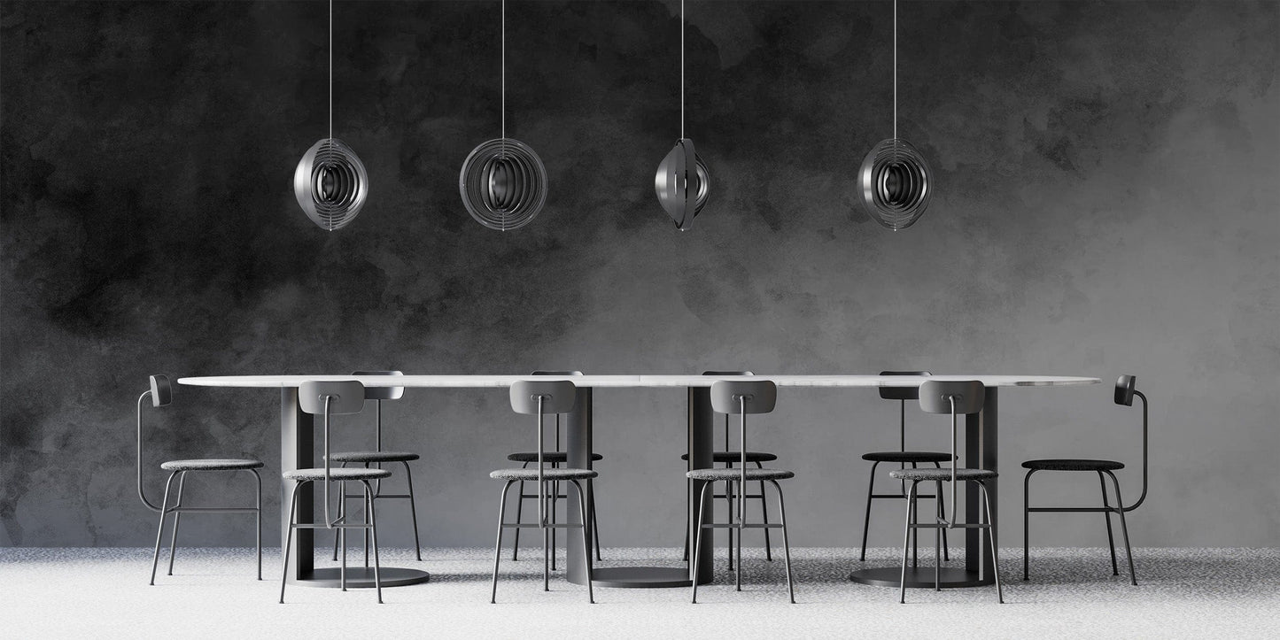 Sophisticated grayscale mural for walls