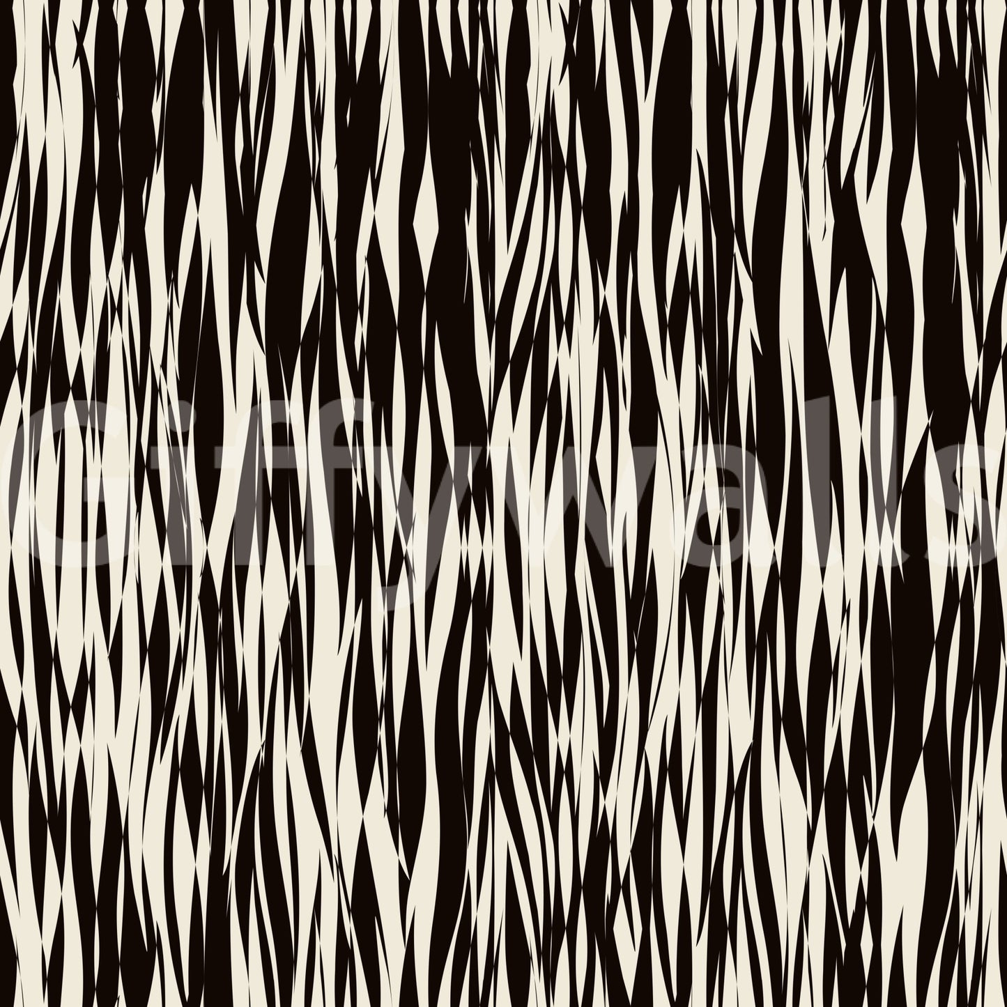 Unique geometric wall mural.