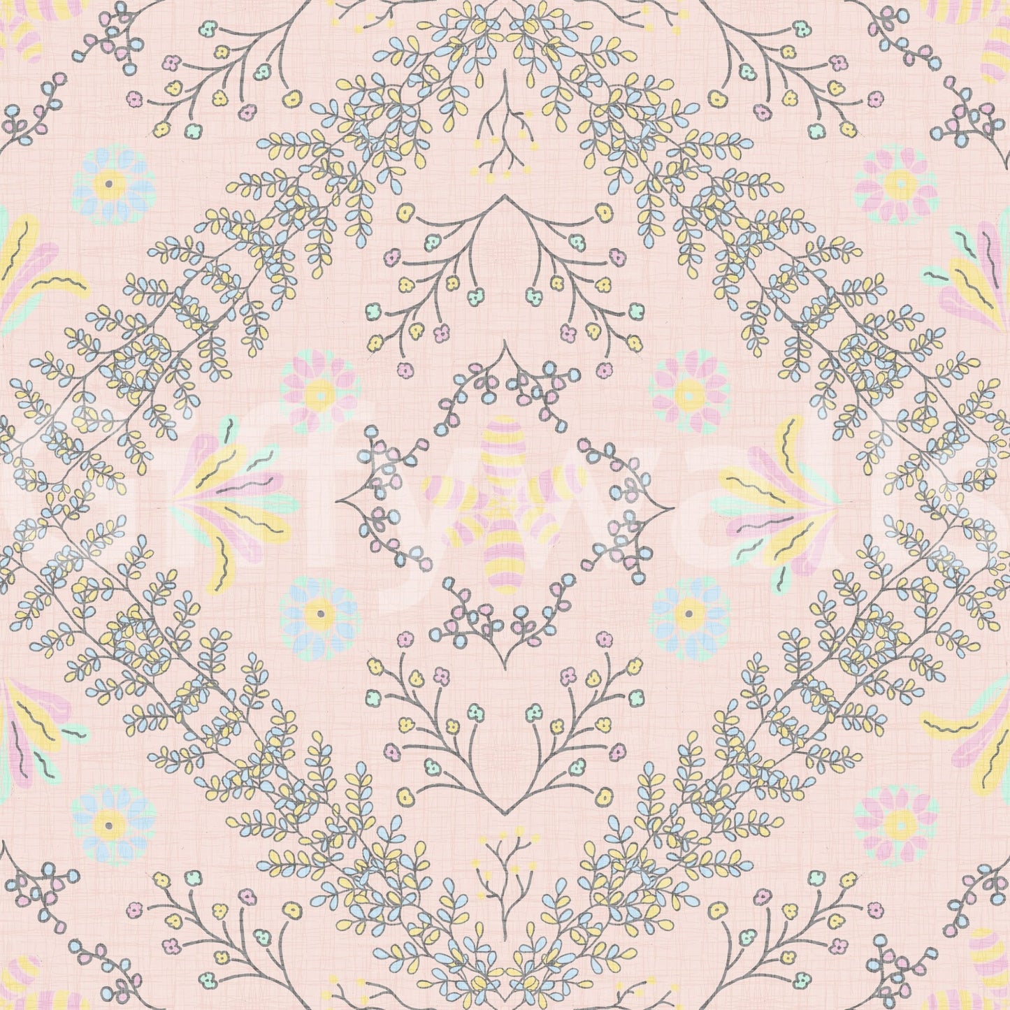 a beautiful and unique floral wall art