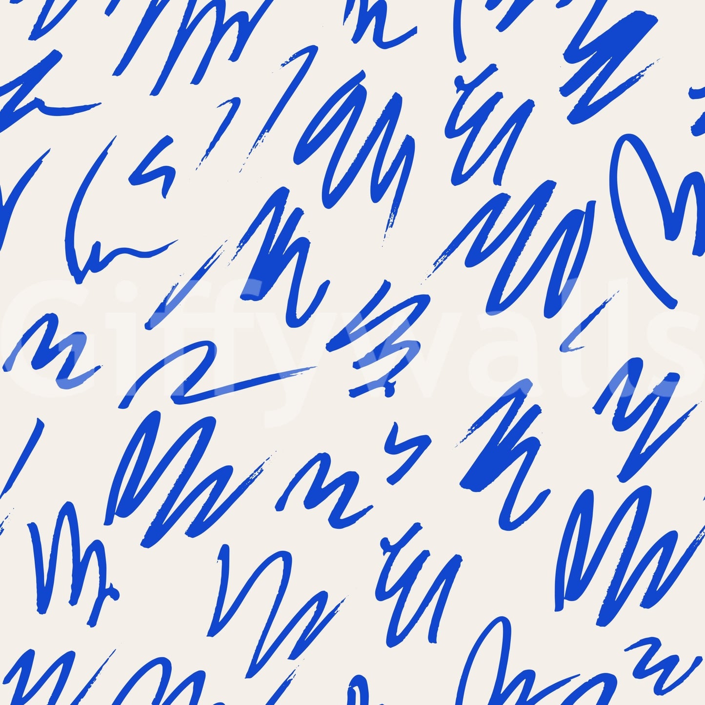 Abstract blue art wallpaper.