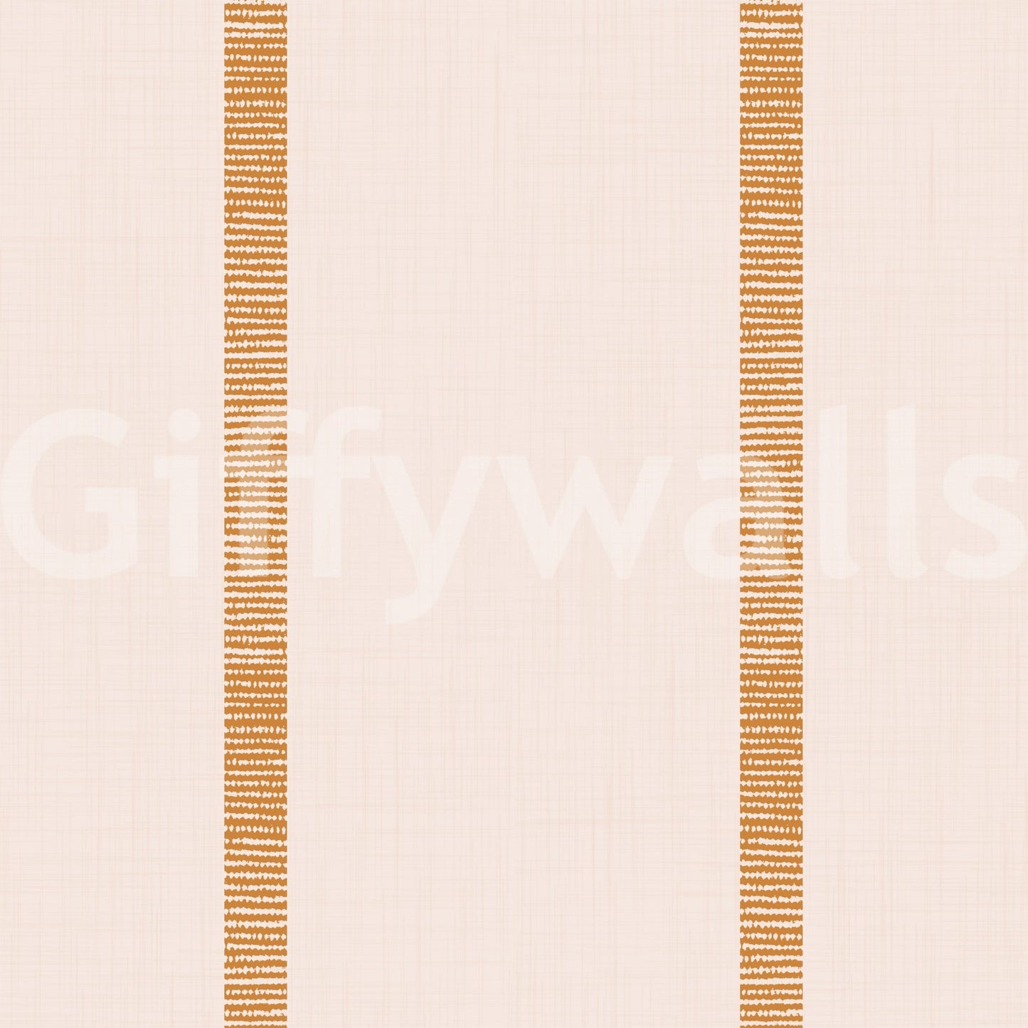 Elegant beige caramel striped wallpaper