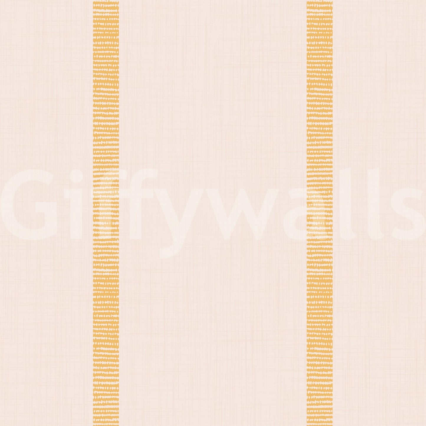 Boho harmony striped wallpaper ocher beige