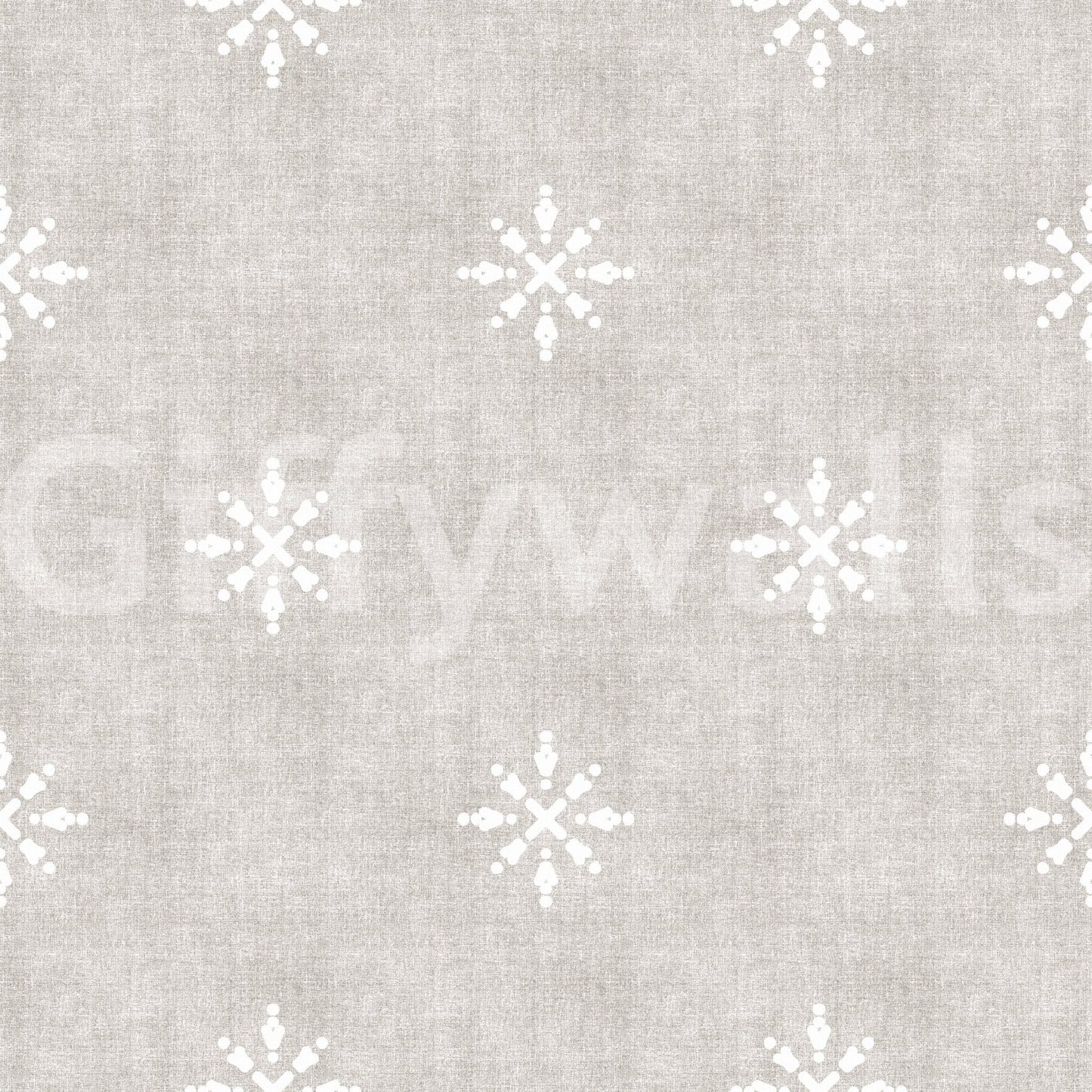 Neutral grey wallpaper for a clean modern look.