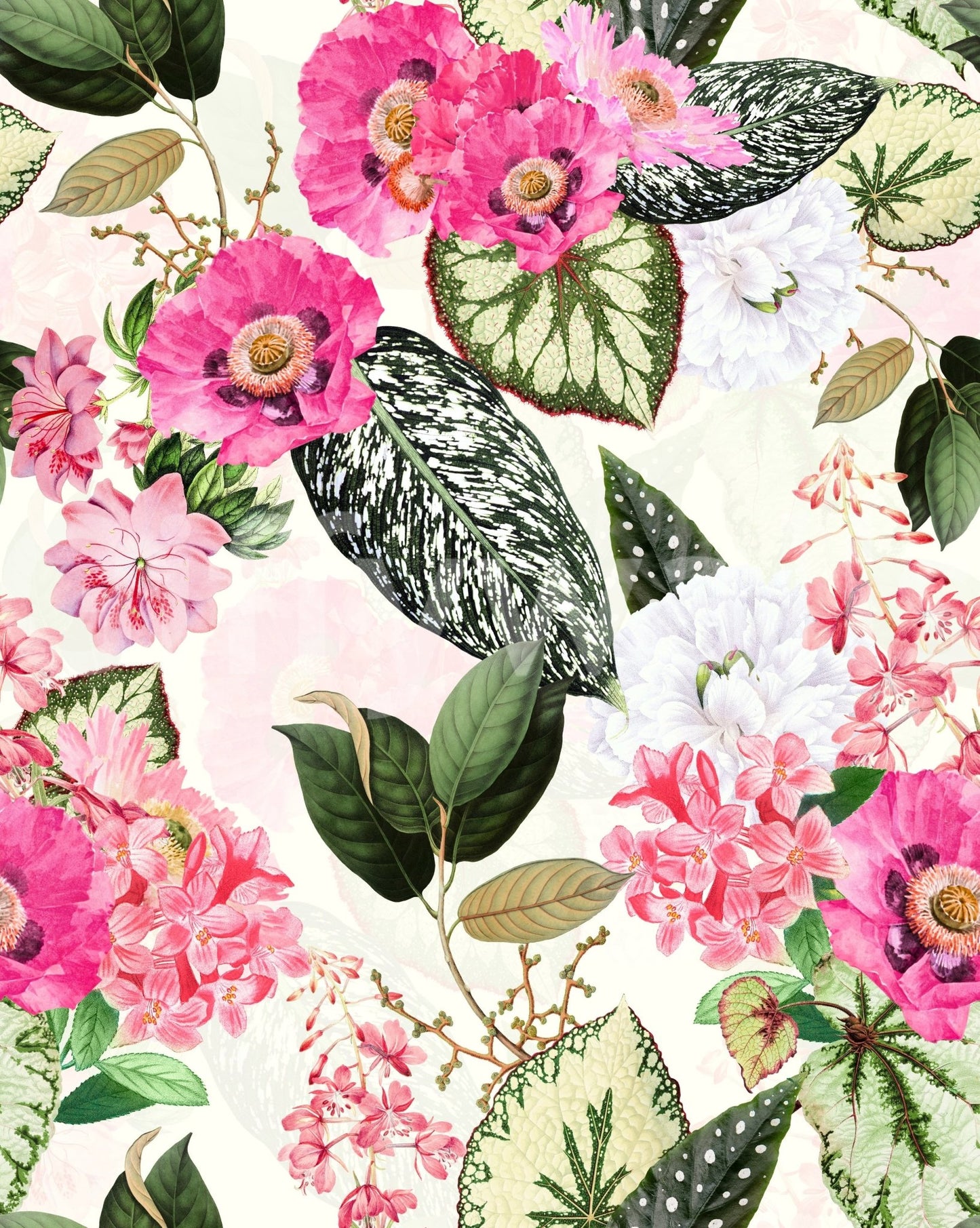 Botanical Rhapsody Wallpaper