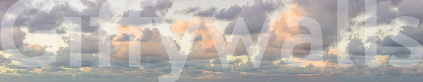 Outer space view wall mural design