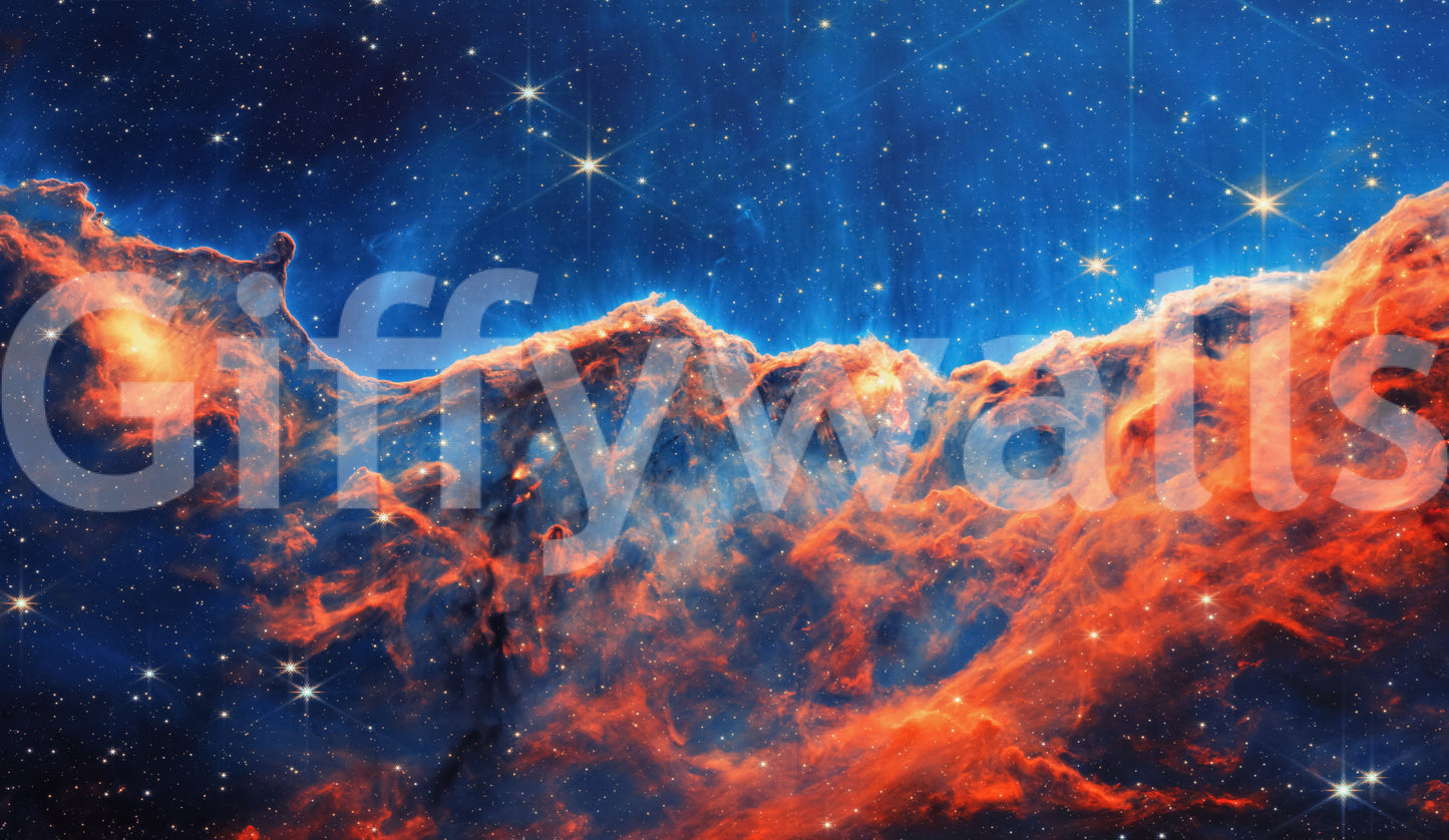 The design is non-realistic and interpretive.