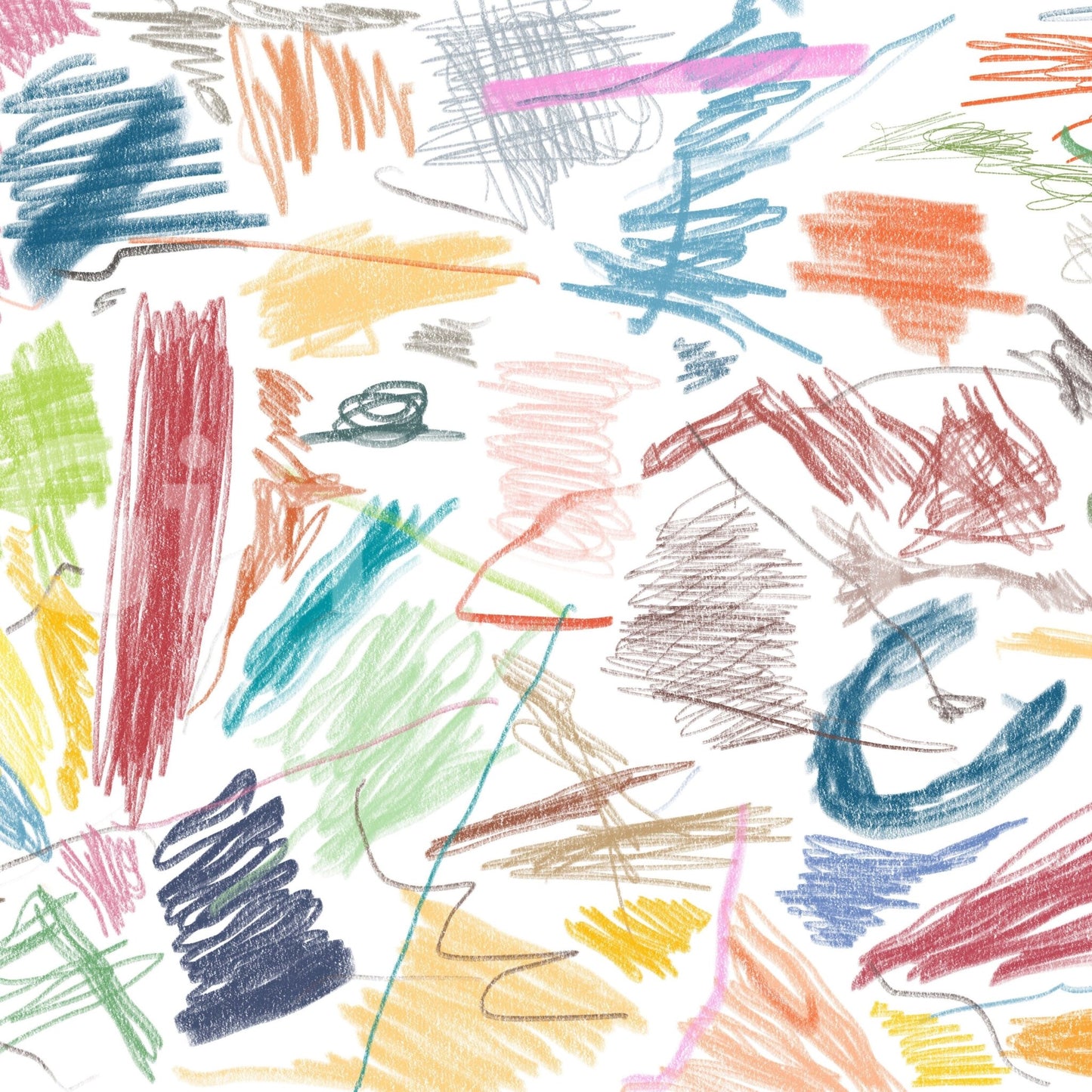 Easy-to-apply abstract wall mural