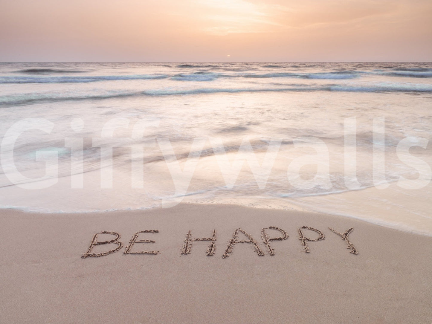 Coastal Affirmation Wall Mural