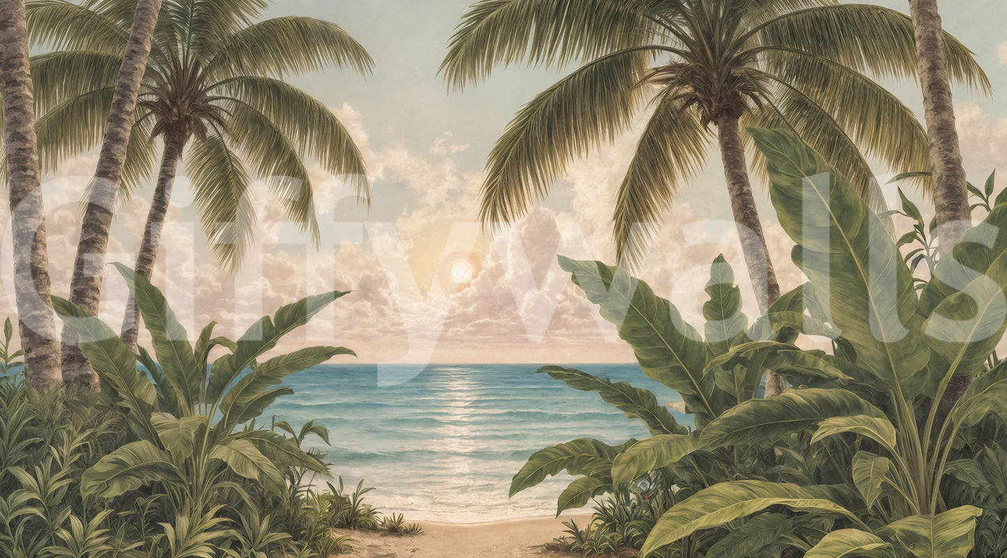 The design is non-realistic and interpretive.