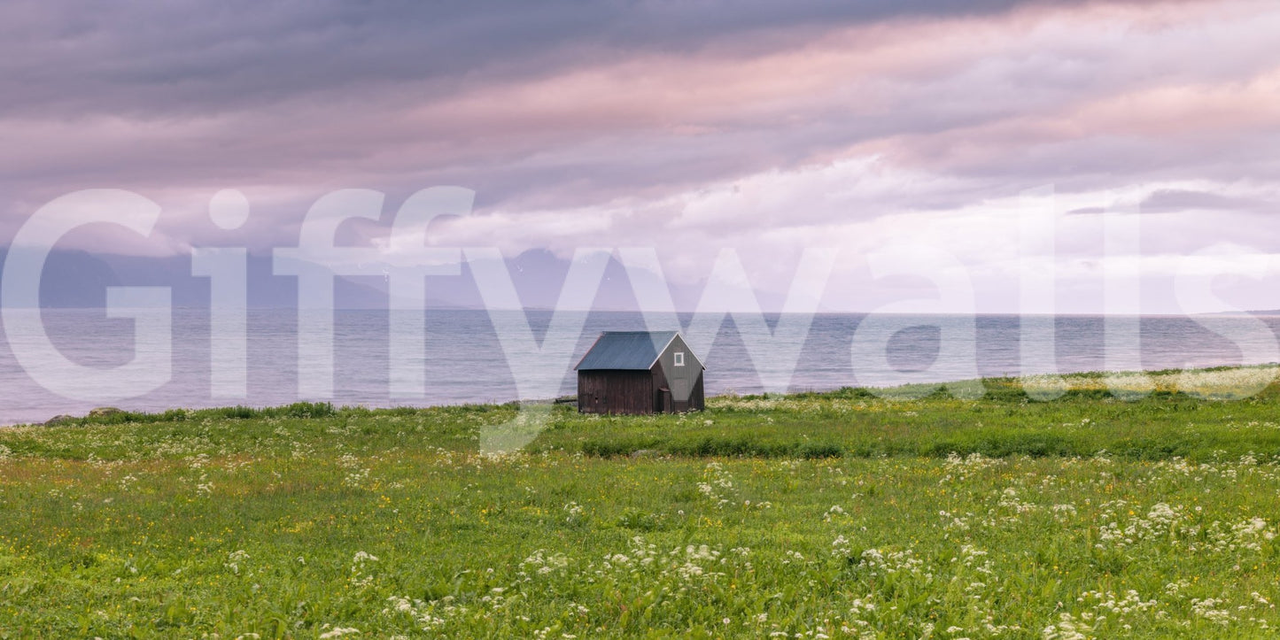 Gentle colors and natural beauty of a coastal meadow on your walls