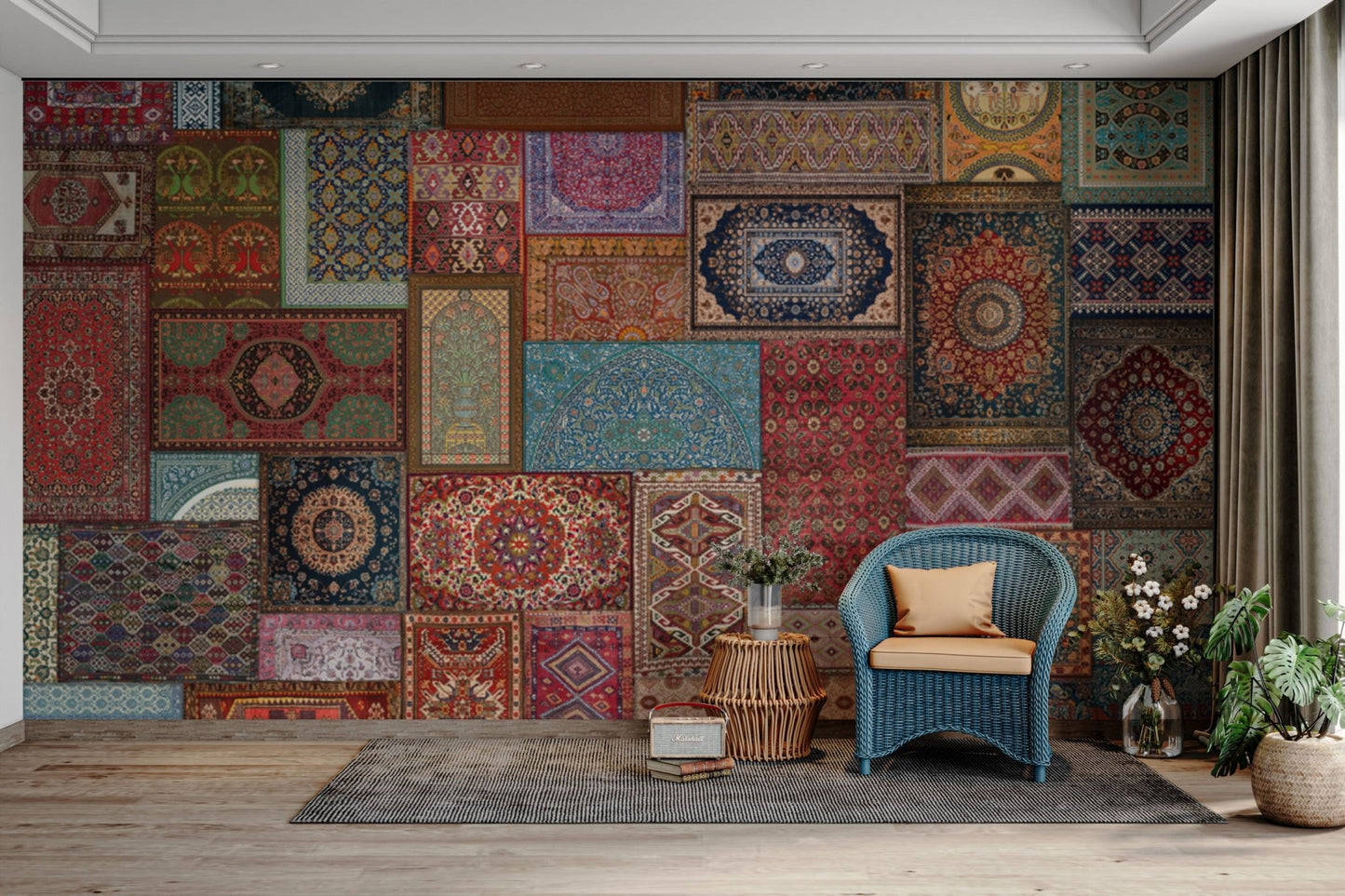 Colorful Persian Carpet Wallpaper
