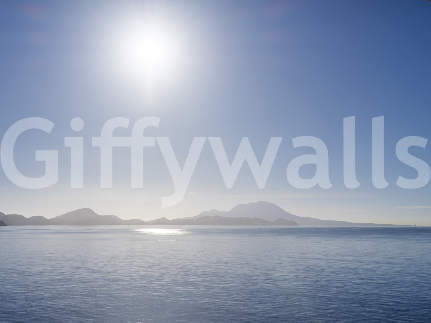 Crystal Blue Morning Wall Mural