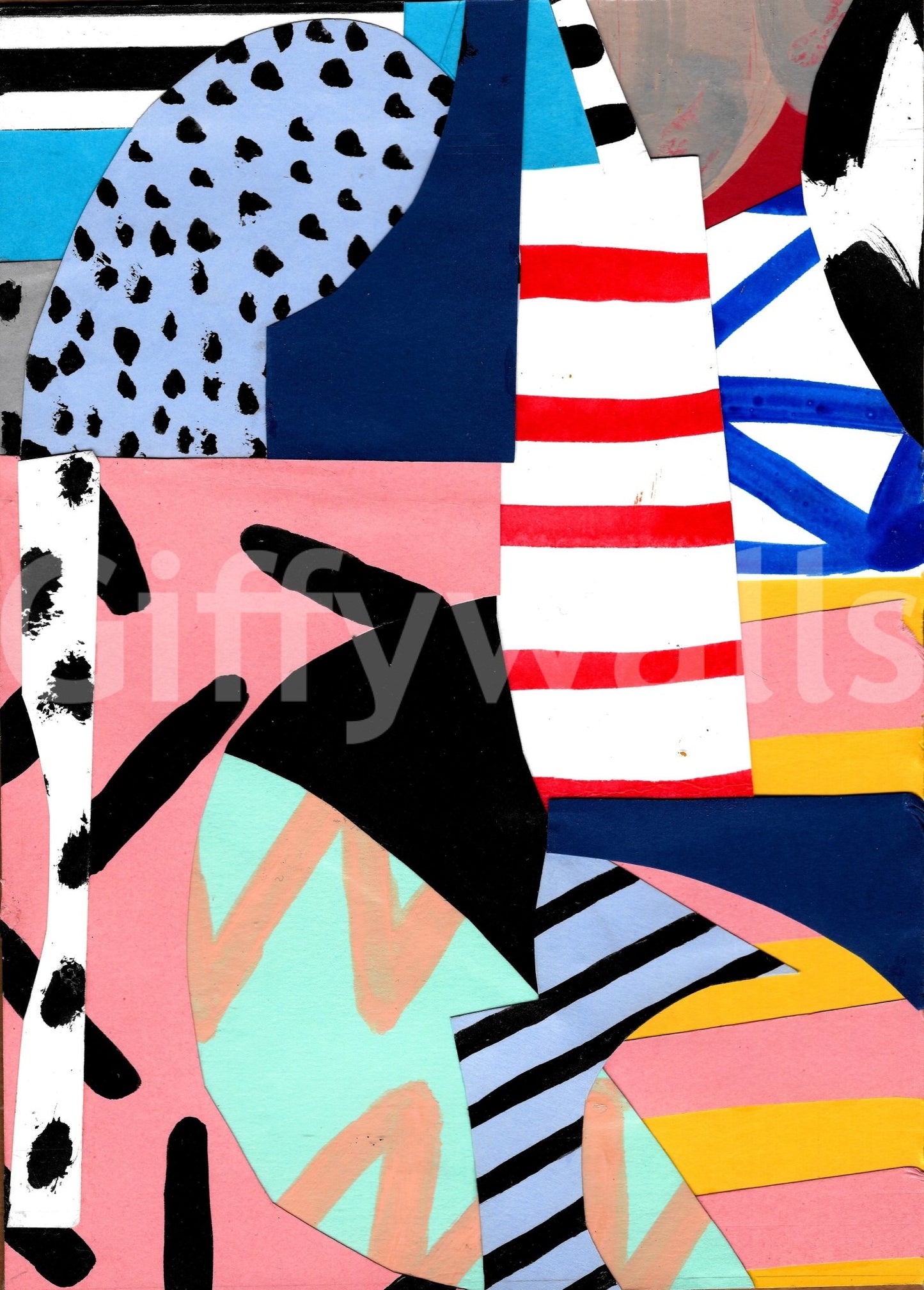 A high-quality minimalist wall mural for walls.