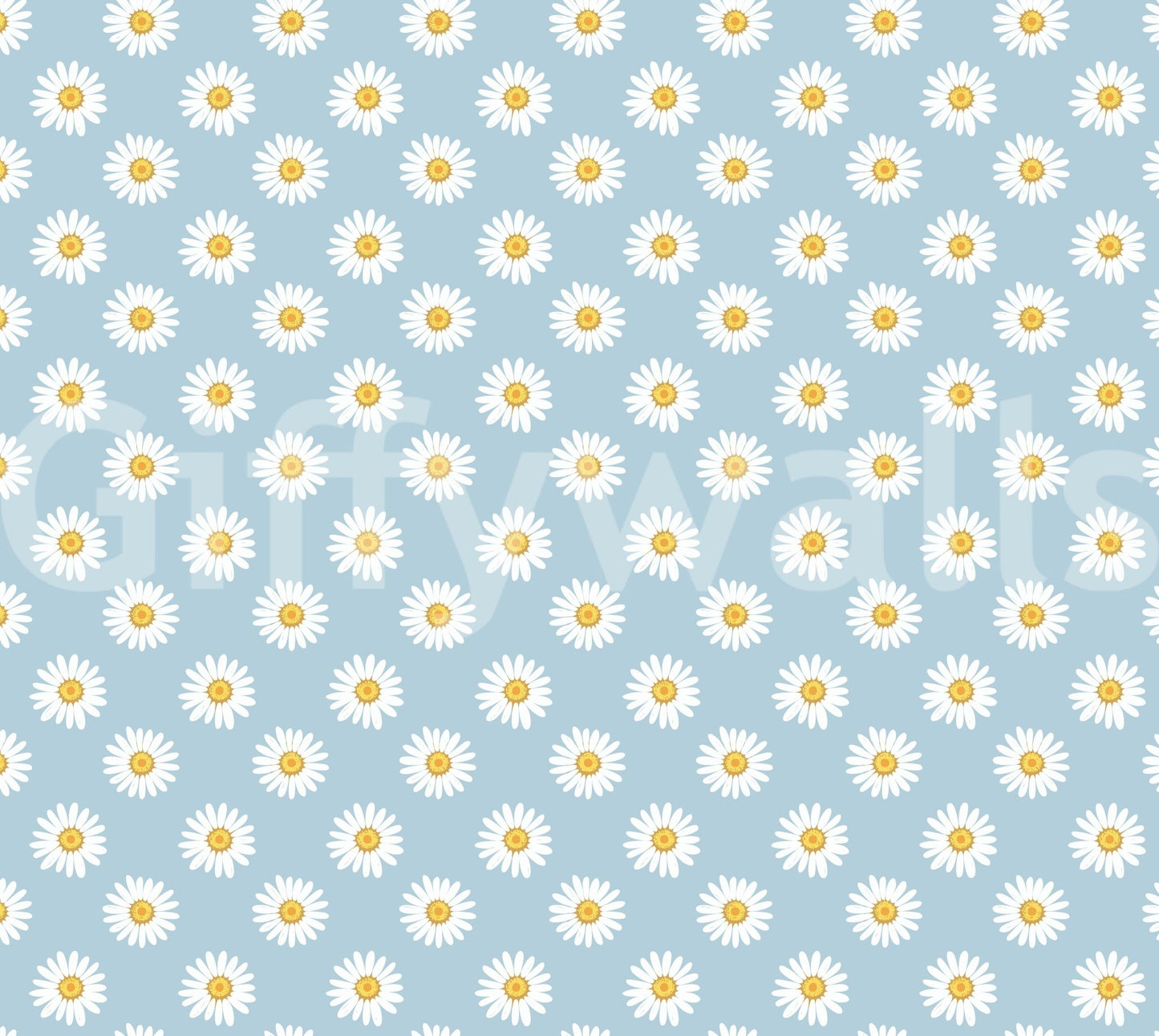 The wallpaper has a smooth, non-reflective matte finish.