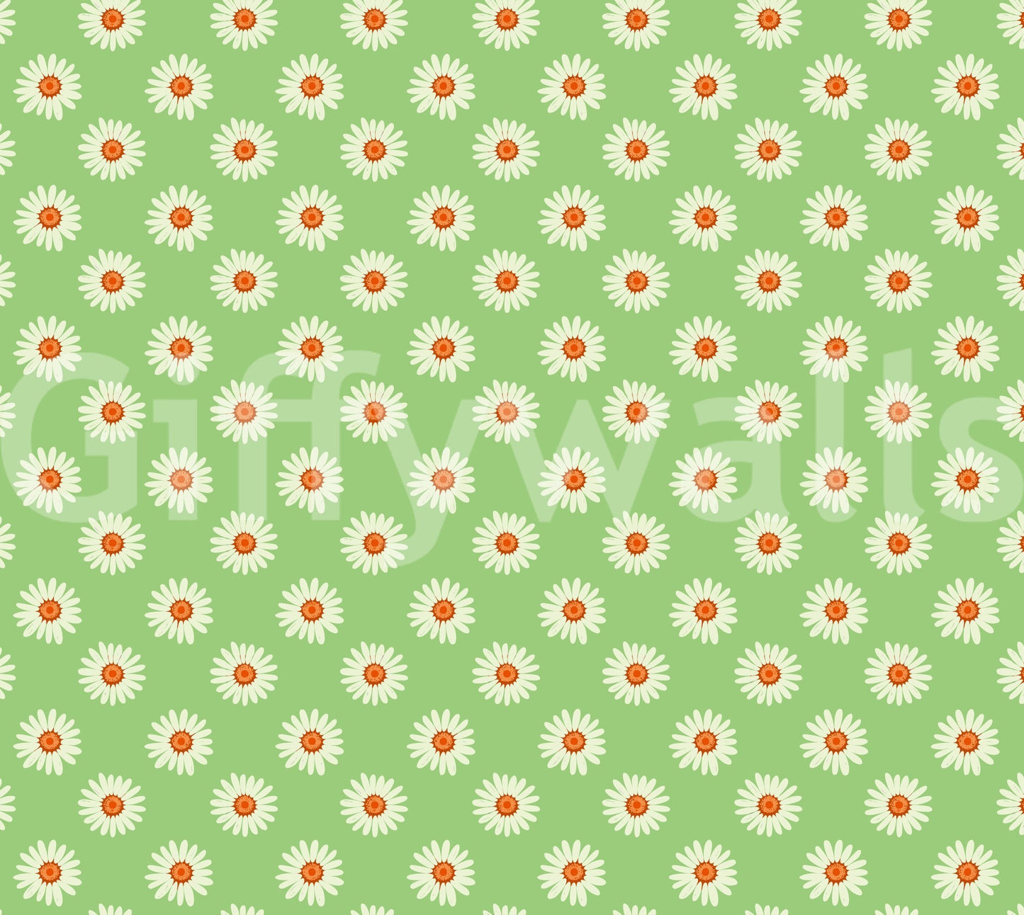 The wallpaper has a smooth, non-reflective matte finish.