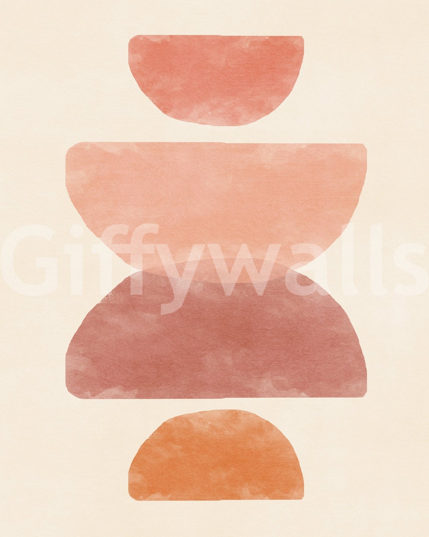 Desert Sunset Hues Wall Mural