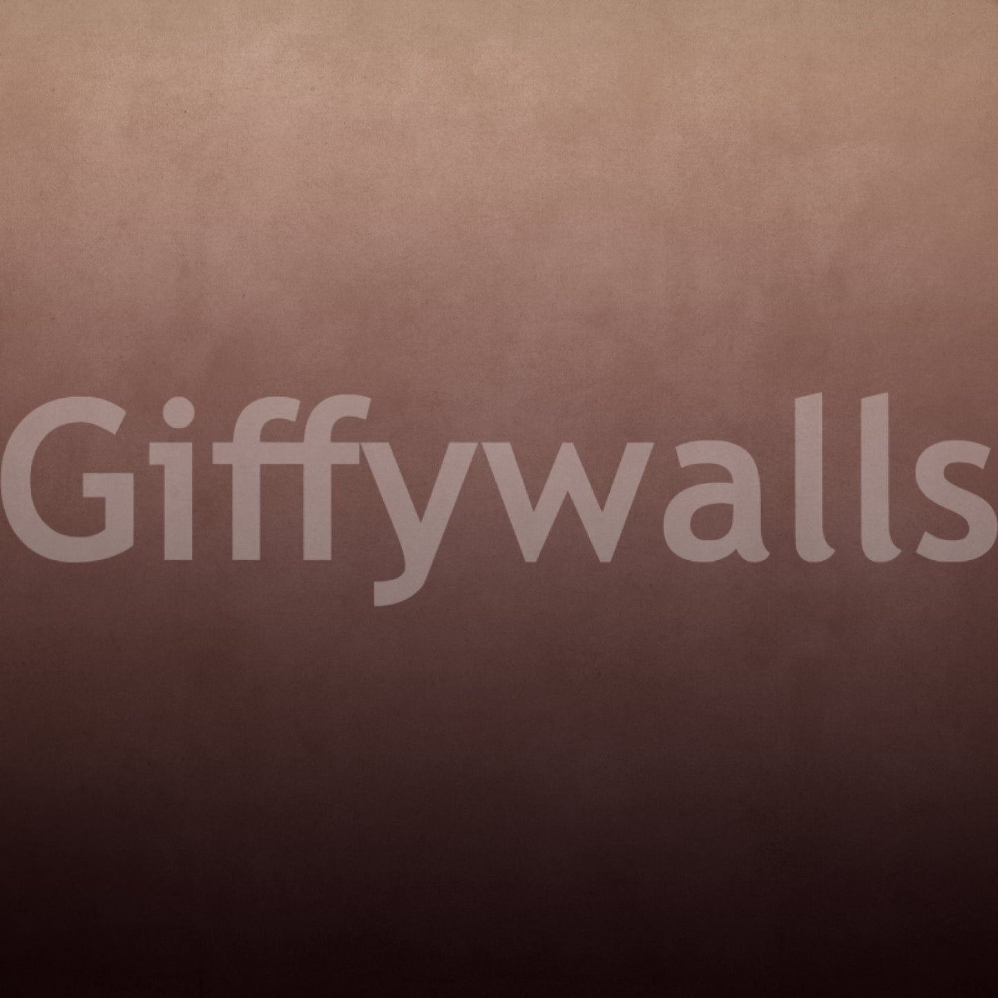 Dirty Paper - Ombre Peach Wall Mural