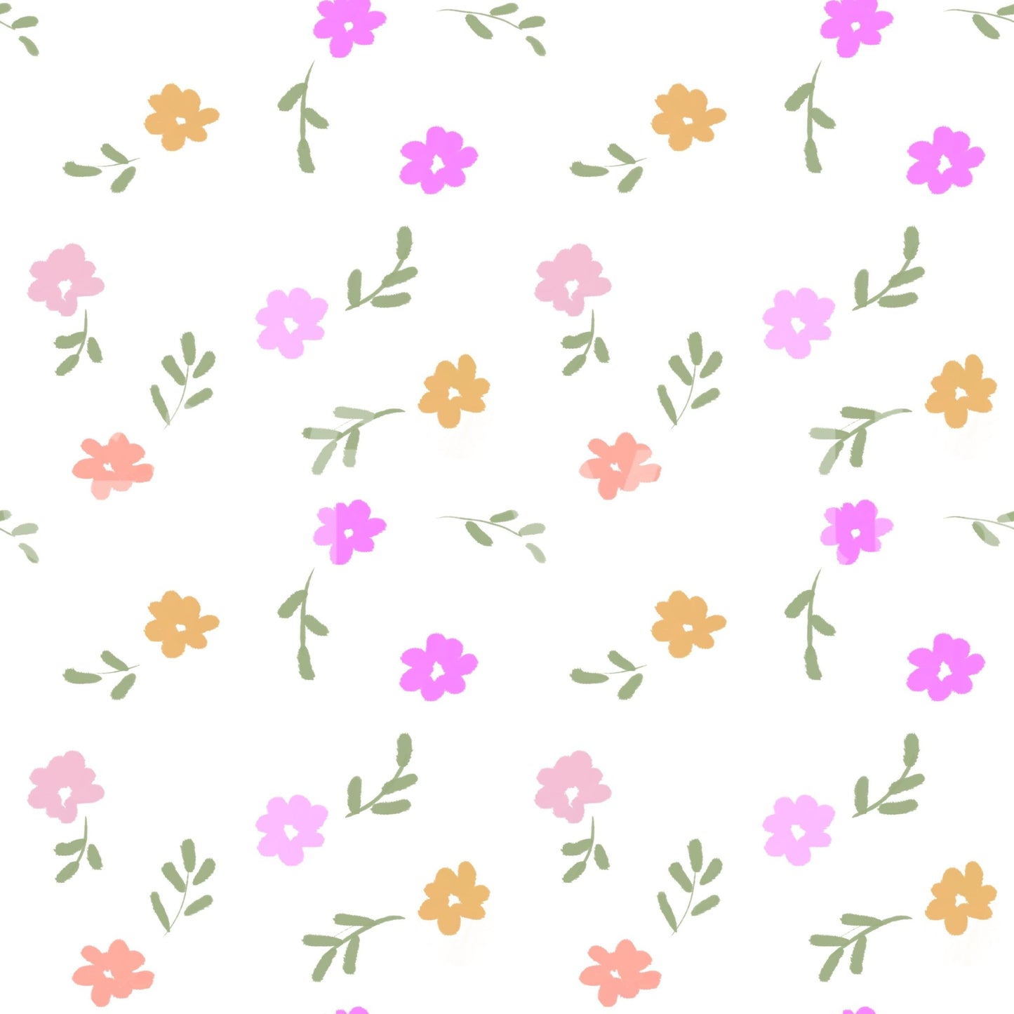 Ditsy Blooms Wallpaper