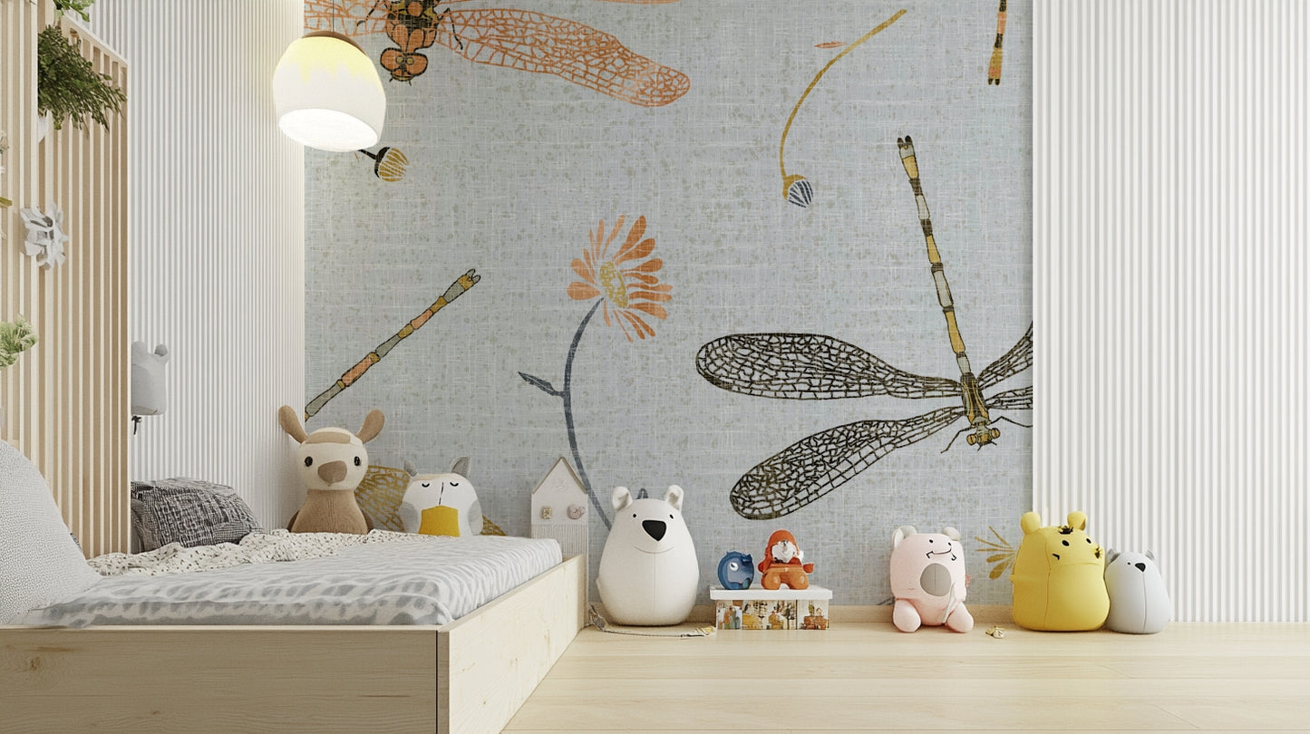 Calm natural wallpaper mural