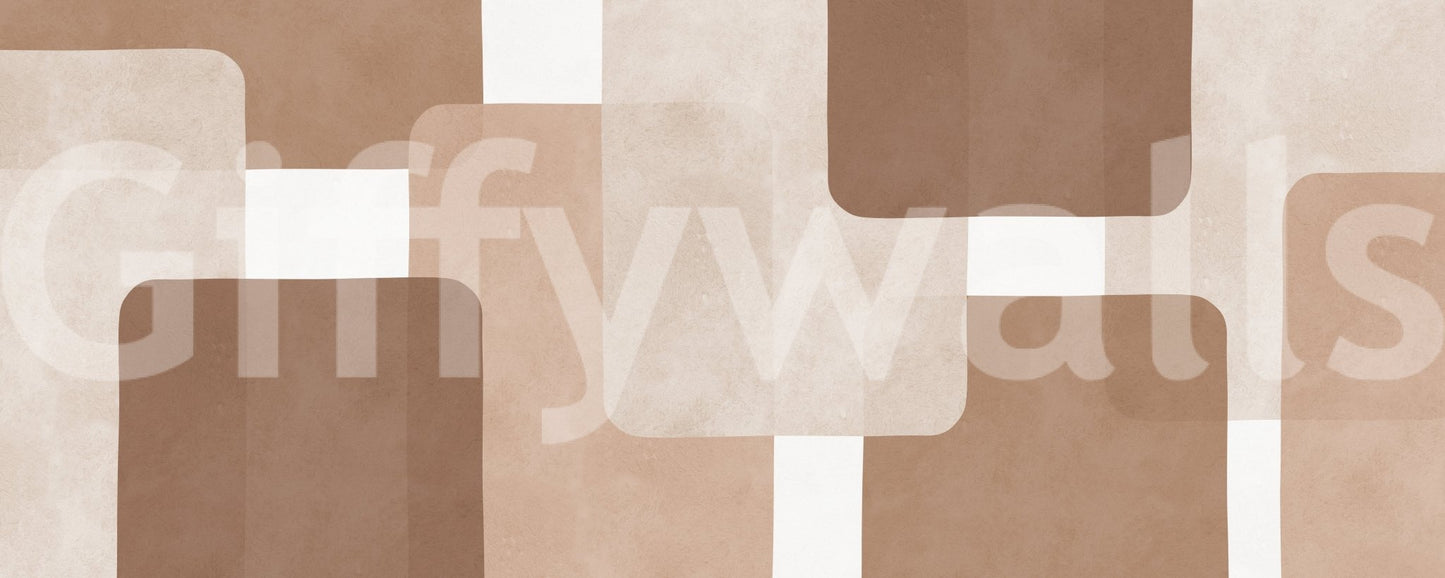 The design is non-realistic and interpretive.