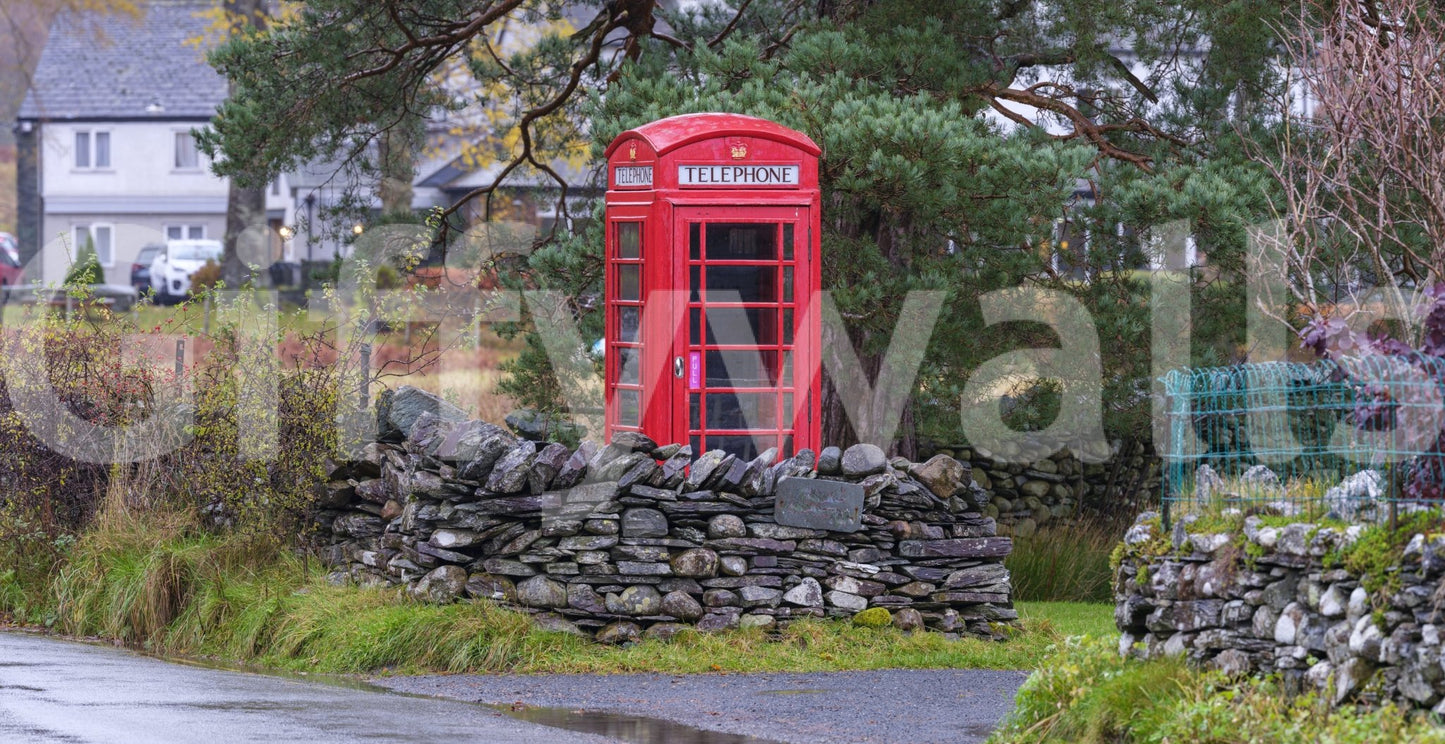 A high-quality British decor wall mural for walls.