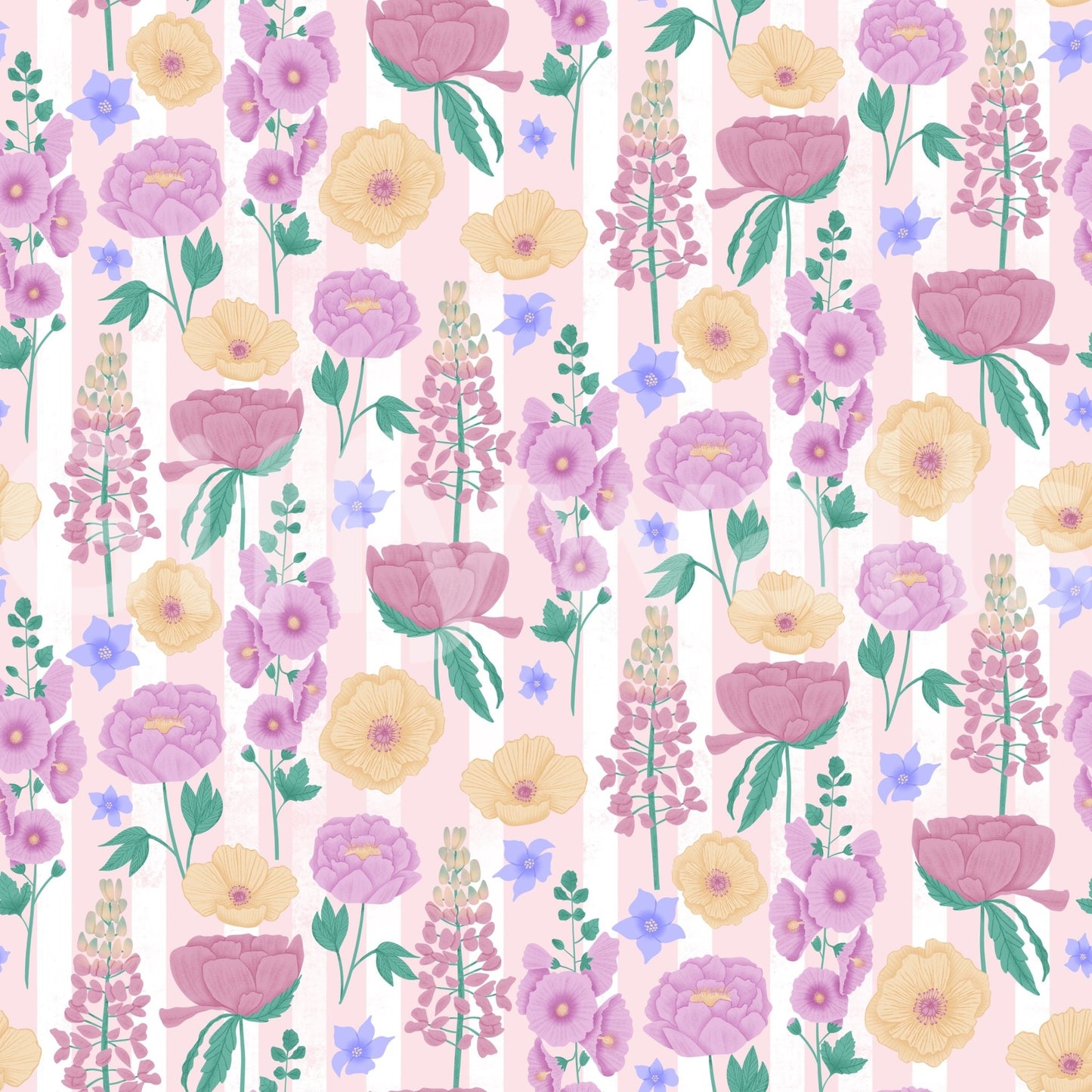 English Garden Wallpaper