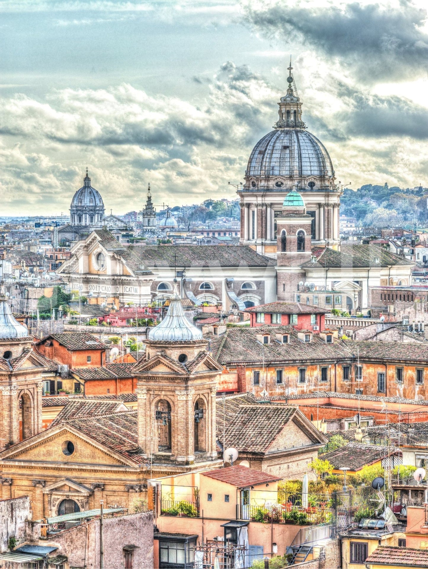 Eternal City View Wall Mural