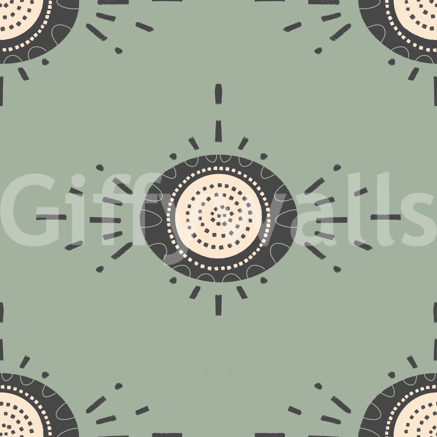 Organic floral mural wallpaper for cozy rooms