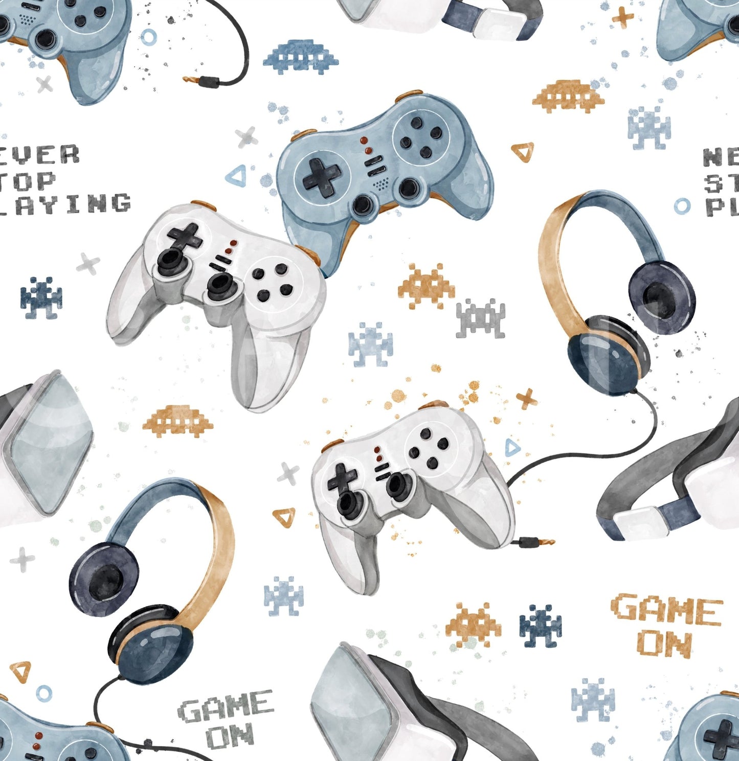 Gaming wallpaper for teen room GD482