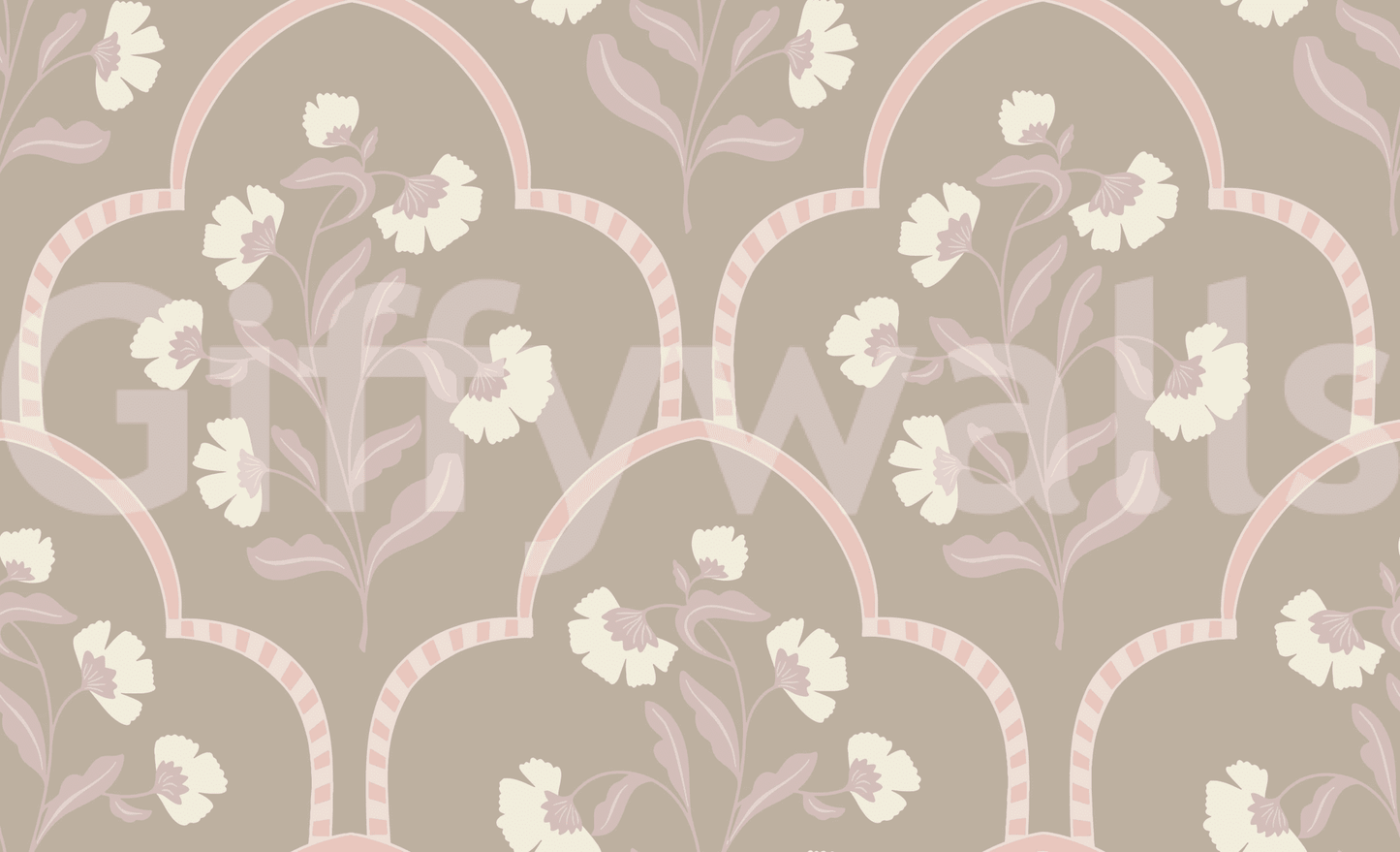Garden Trellis Wallpaper Wallpaper