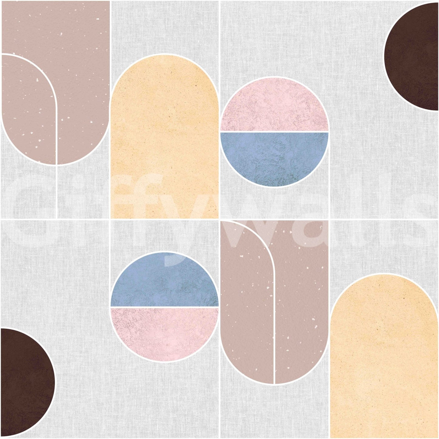 Geometric 08 wallpaper with bold, angular design