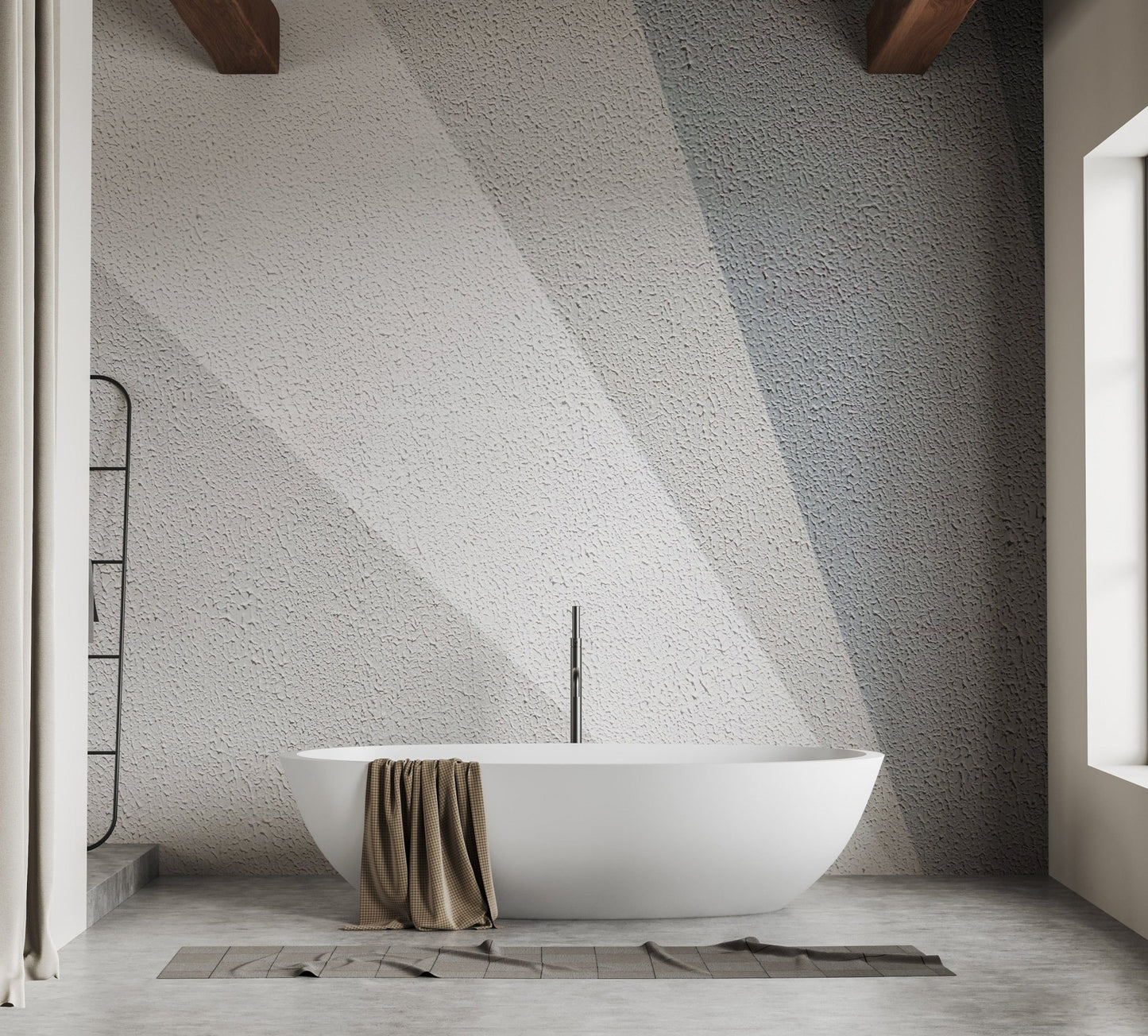 gray concrete wallpaper mural for sleek walls. A796
